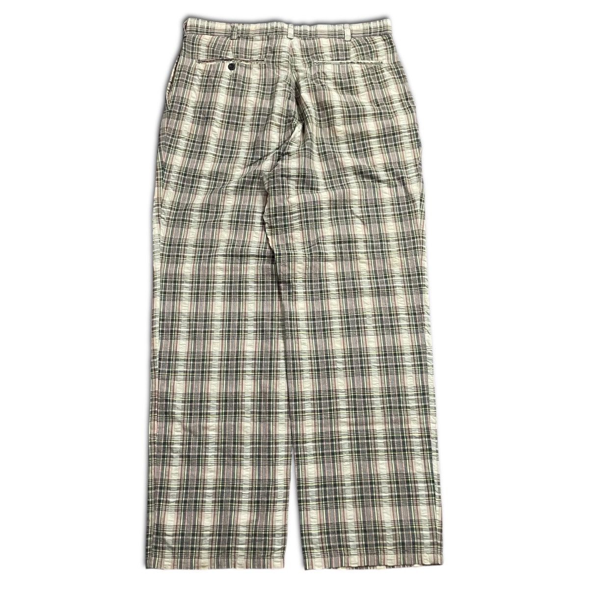 Japanese Brand Wolvo plaid pants Size US 34 / EU 50 - 1 Thumbnail