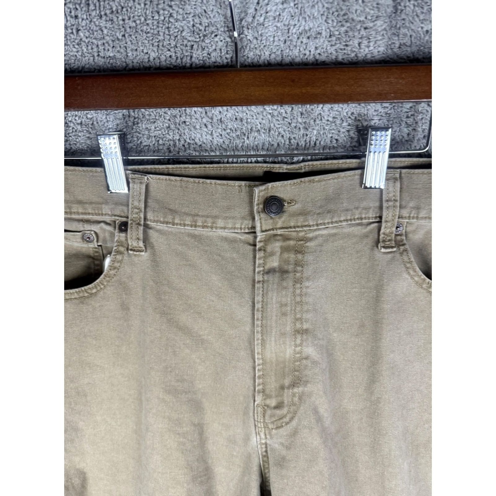 Lucky Brand Lucky Brand Jeans Mens 40x32 Jeans Straight W40 L32 Beige 223 Straight Five-Pocket Denim Pants Size US 40 / EU 56 - 4 Thumbnail