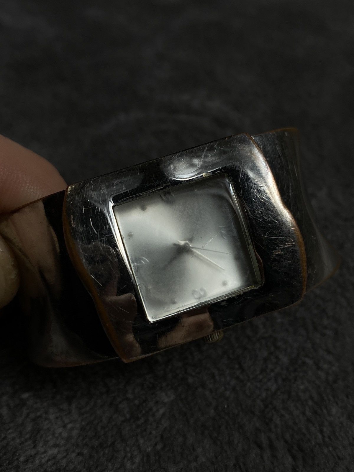 Japanese Brand × Jewelry × Vintage Futuristic Vintage Japanese Style Bracelet Watch - Work 100% Size ONE SIZE - 2 Thumbnail