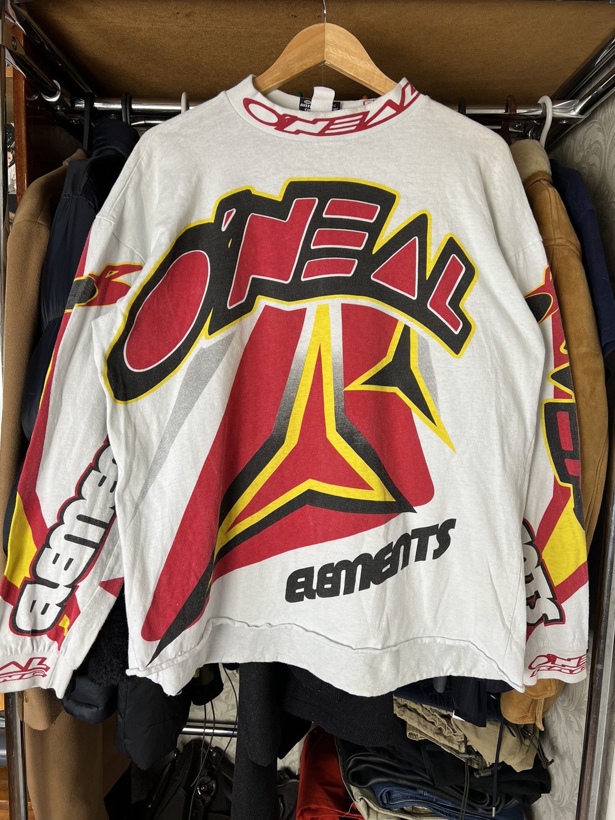 Vintage O'Neal Racing Long Sleeve T Shirt 90s