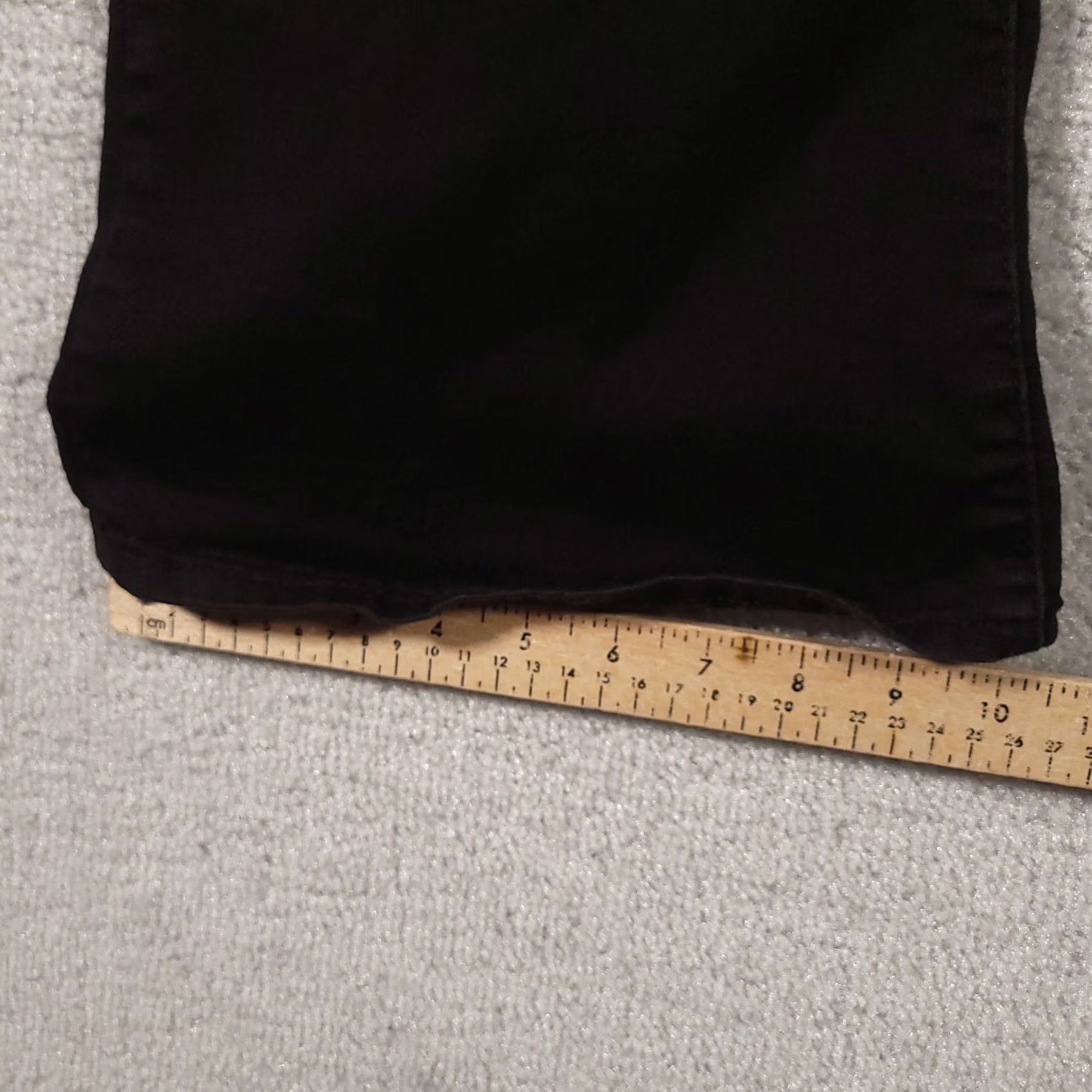 Levi's Levi's Jeans Womens 33 Black Denim Flare Y2K Size 24" / US 00 / IT 34 - 7 Thumbnail