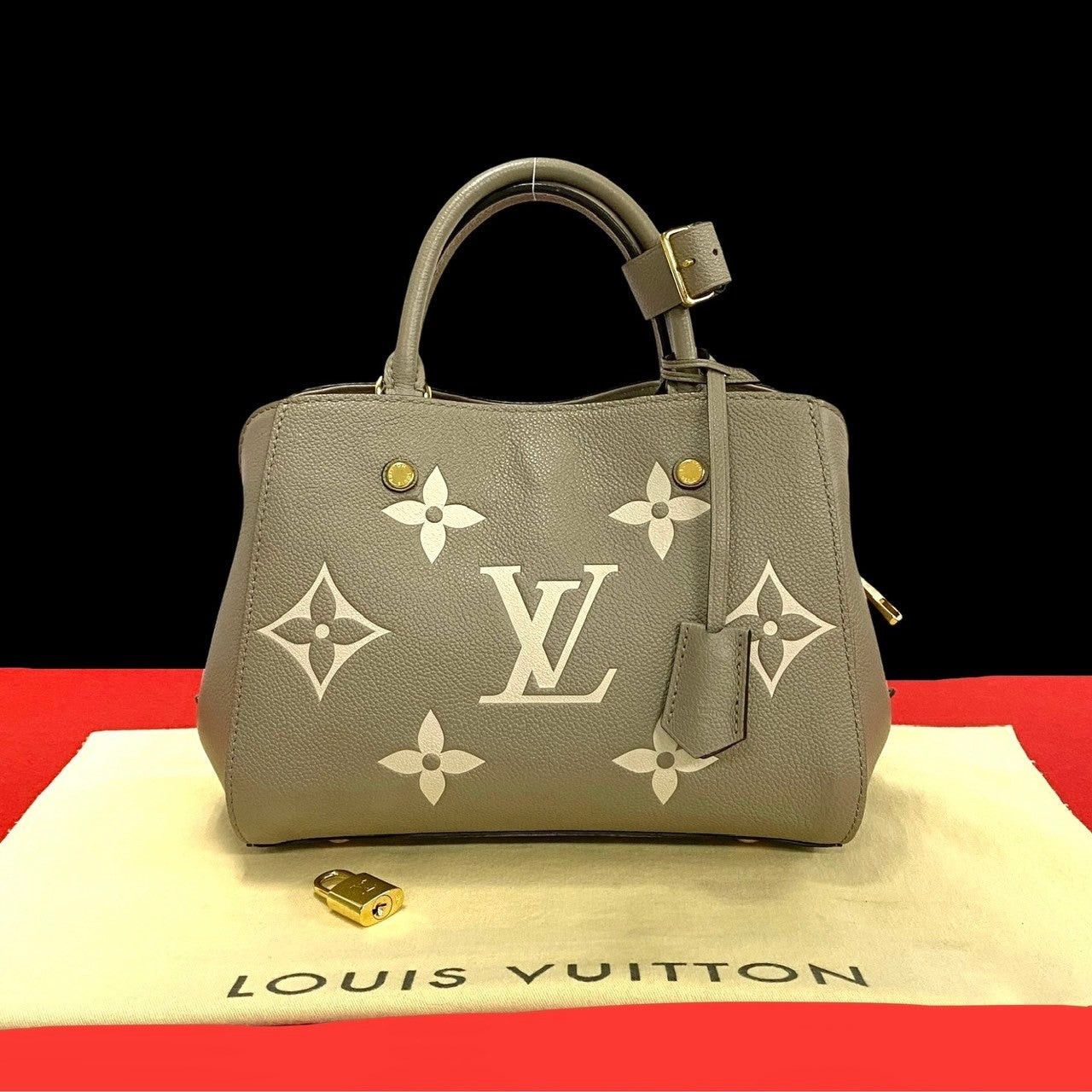 Louis Vuitton Louis Vuitton Neutrals Leather Size ONE SIZE - 1 Thumbnail