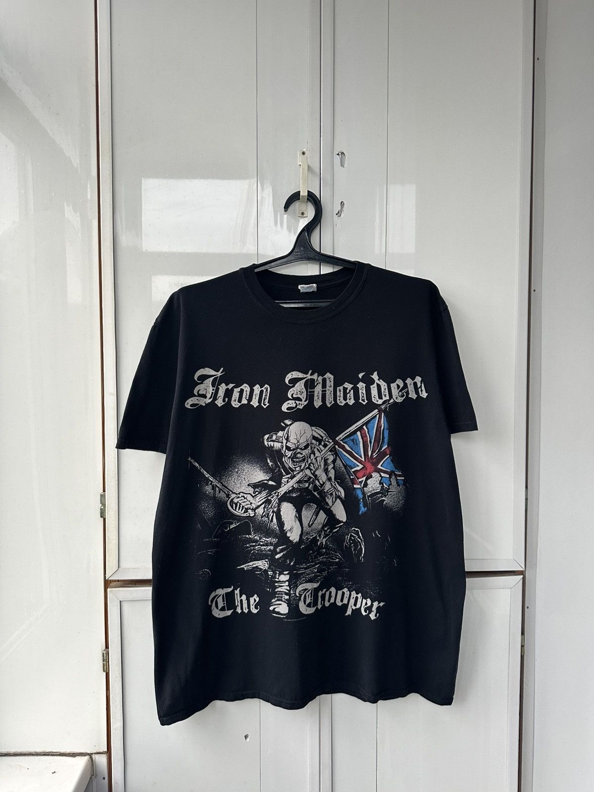 Vintage Vintage Iron Maiden T-shirt “The crooper” Print Size US L / EU 52-54 / 3 - 1 Thumbnail