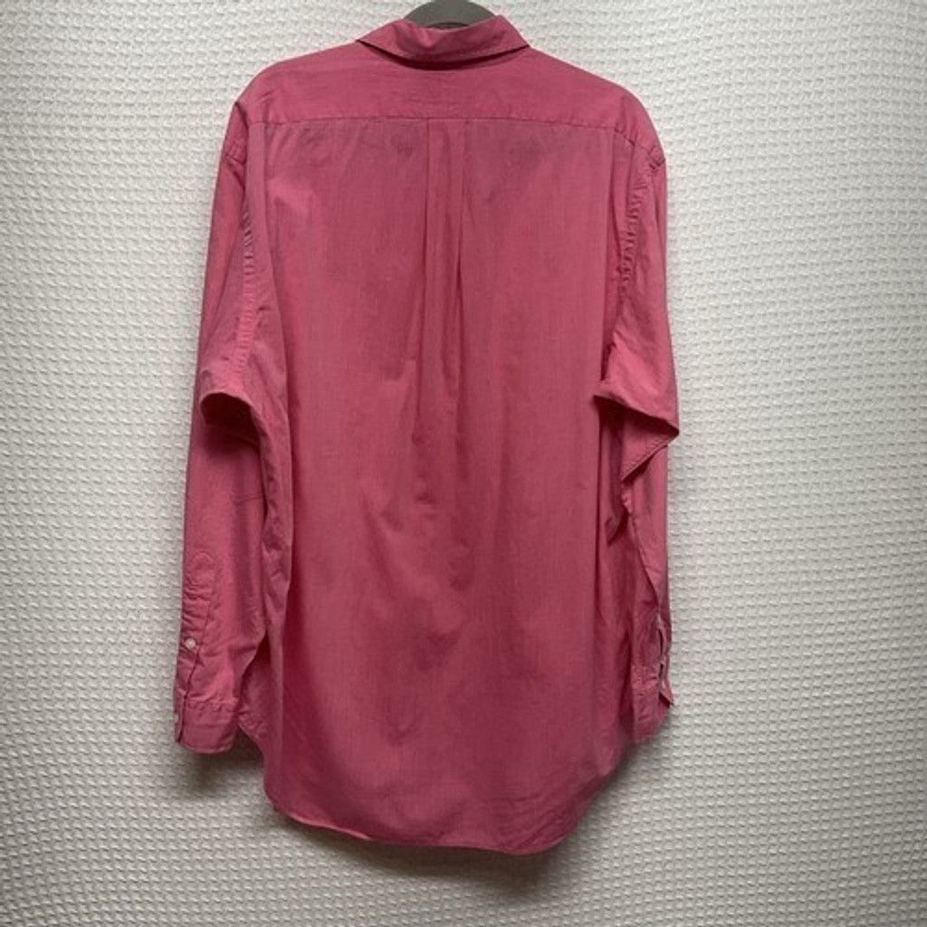 Ralph Lauren Ralph Lauren Blake Pink Cotton Button Up Oxford Shirt Men L Size US L / EU 52-54 / 3 - 6 Thumbnail
