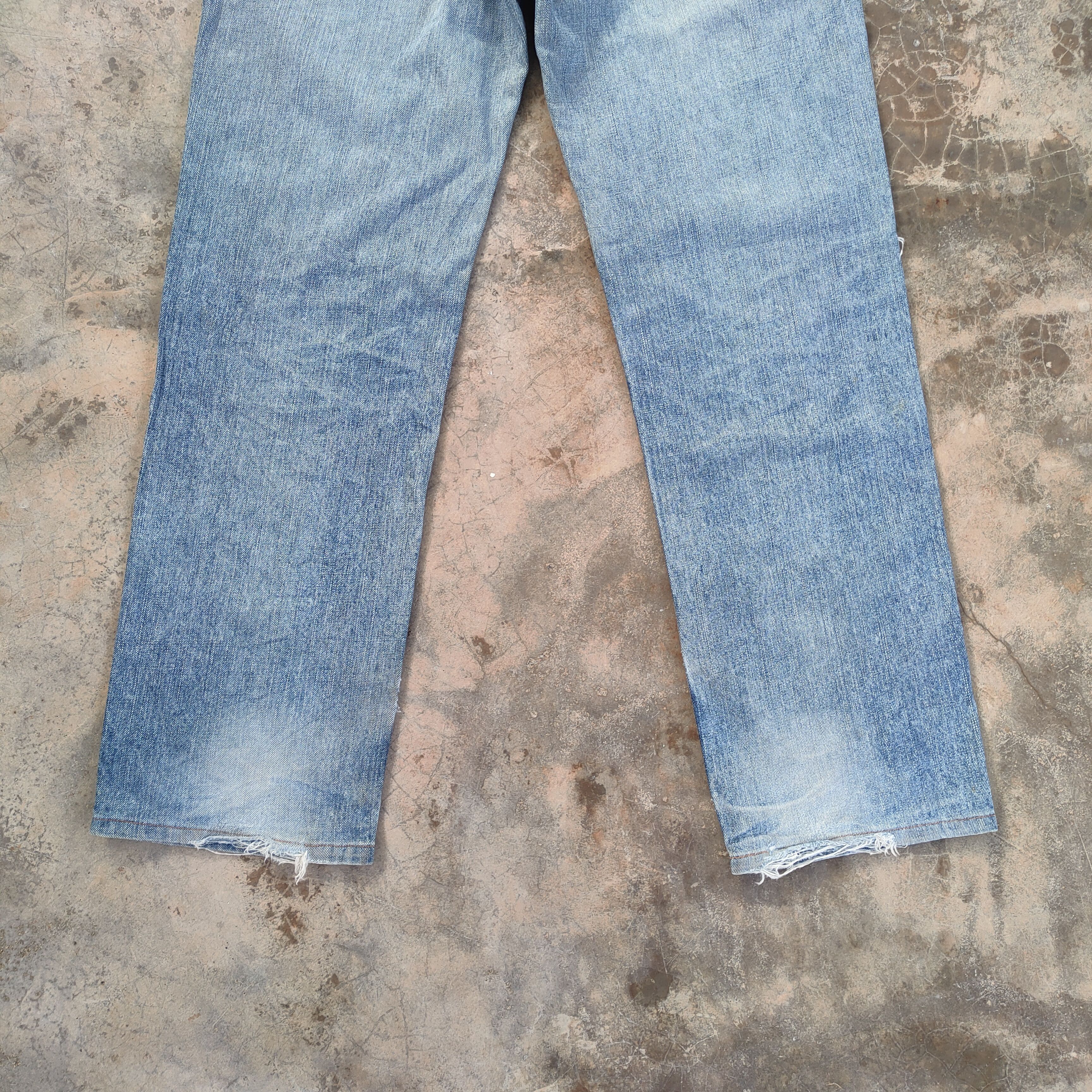 Levi's Vintage Clothing LEVI'S VINTAGE 502 DISTRESSED JEAN DENIM PANTS Size US 36 / EU 52 - 9 Thumbnail