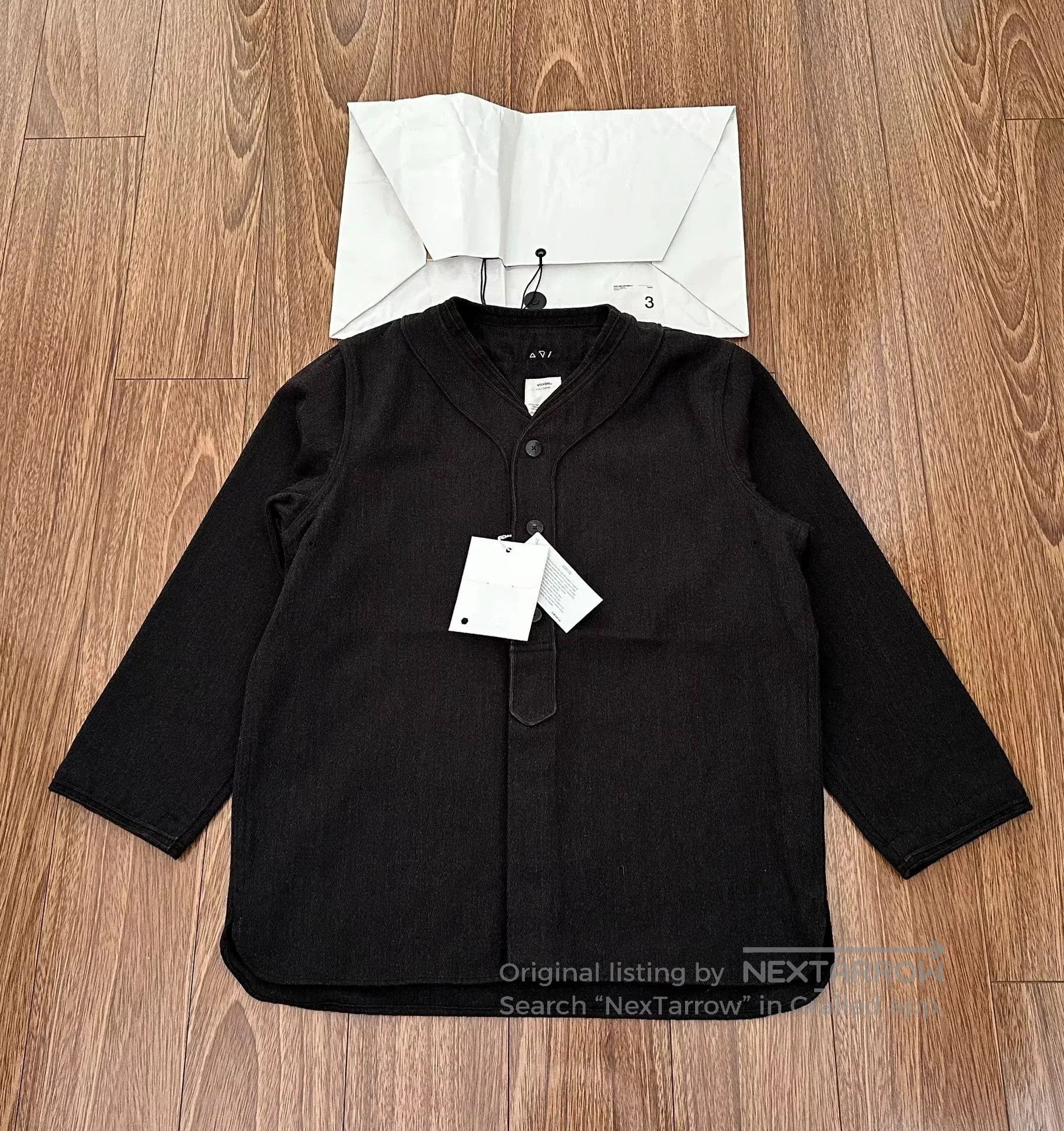 Visvim visvim dugout shirt park ranger black. Size US S / EU 44-46 / 1 - 1 Thumbnail