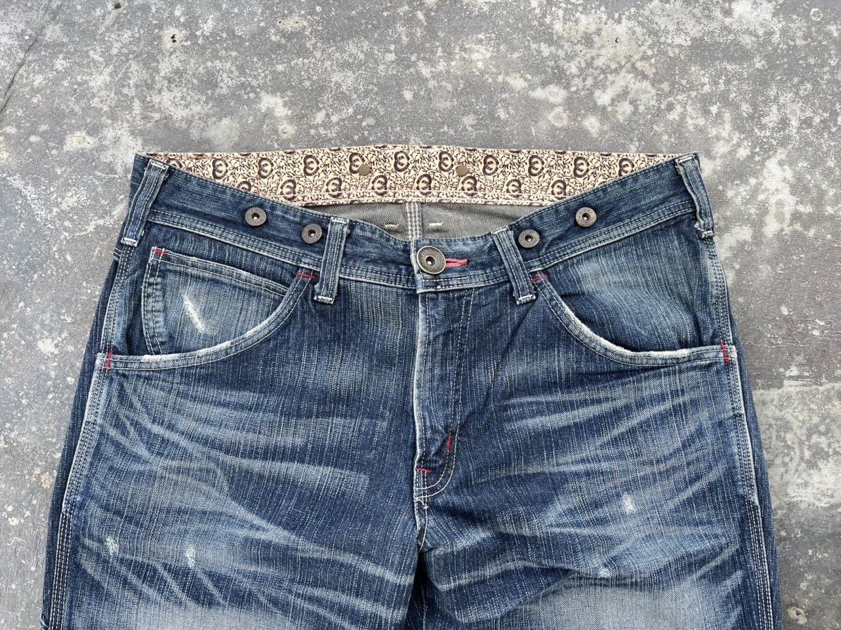 Beauty Beast × Edwin × Hysteric Glamour Edwin 503 Blue Trip Denim Size US 36 / EU 52 - 4 Thumbnail