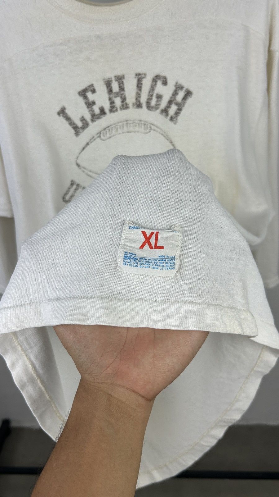 Champion × Vintage 1970s Champion Blue Bar Rugby Shirt Size US M / EU 48-50 / 2 - 9 Thumbnail