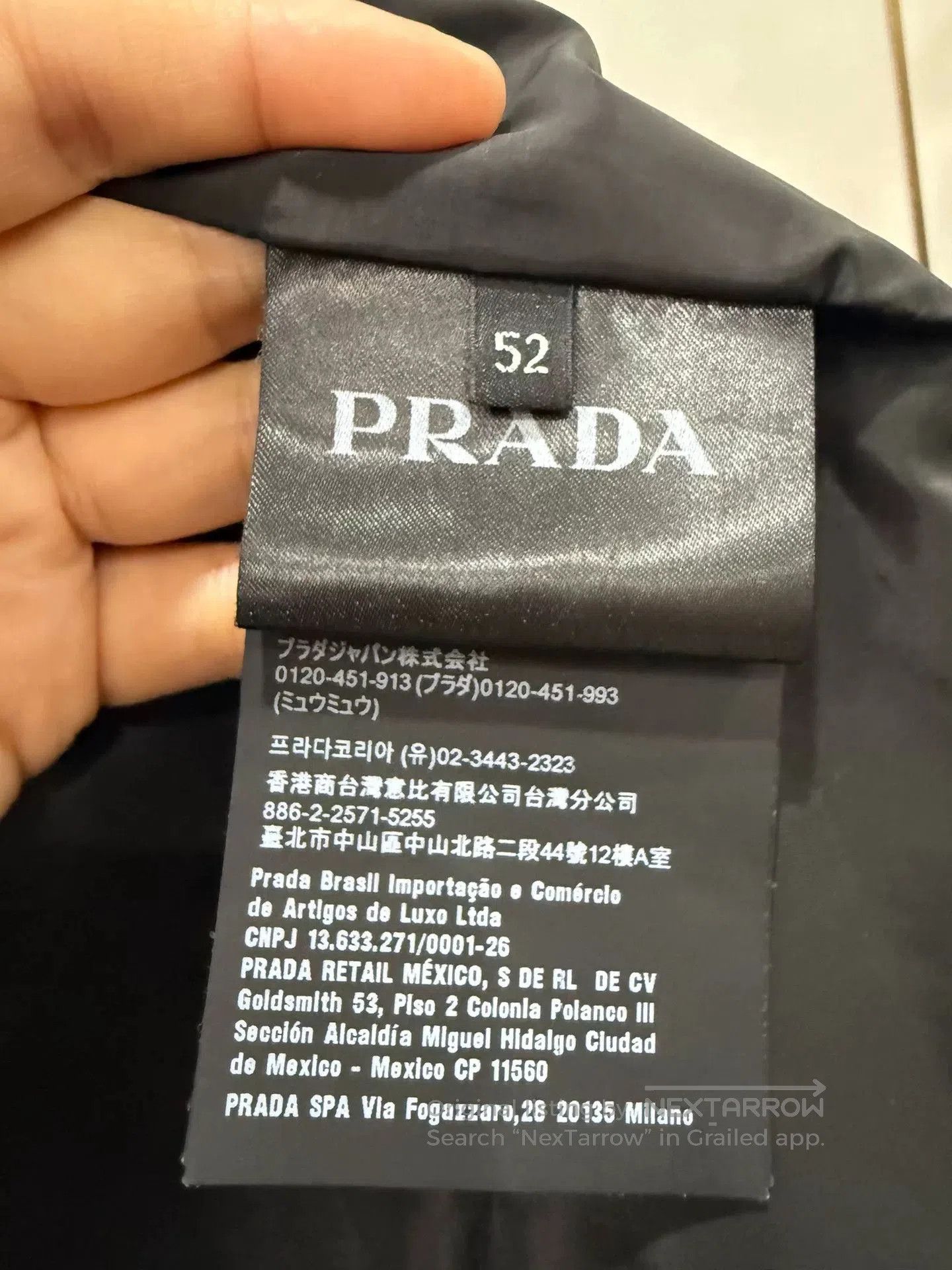 Prada Prada Men's Black Jacket Size 52. Size US L / EU 52-54 / 3 - 5 Thumbnail
