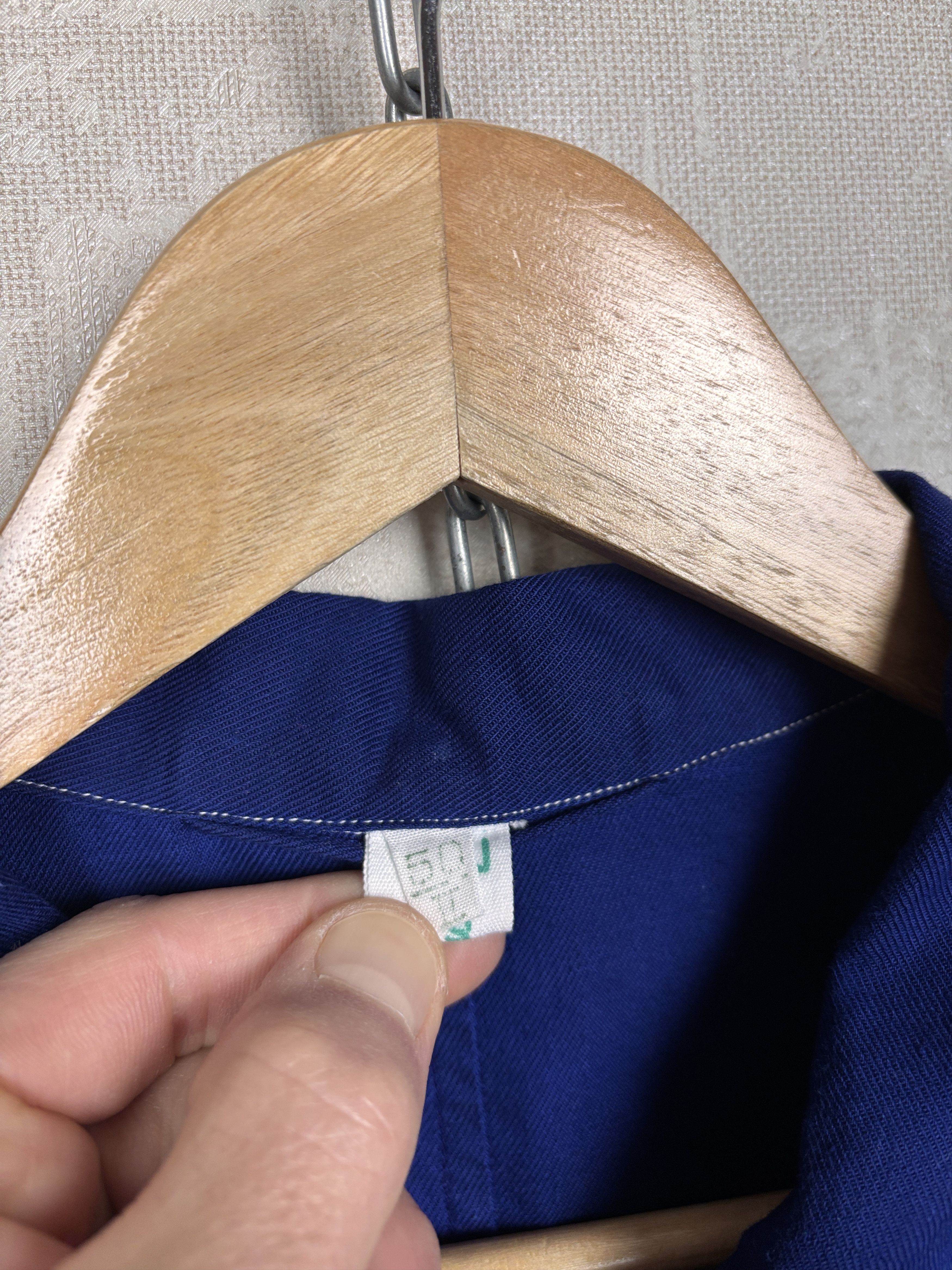 Le Laboureur Vintage Locontap Indigo Blue Work Jacket Chore French Size US L / EU 52-54 / 3 - 7 Thumbnail