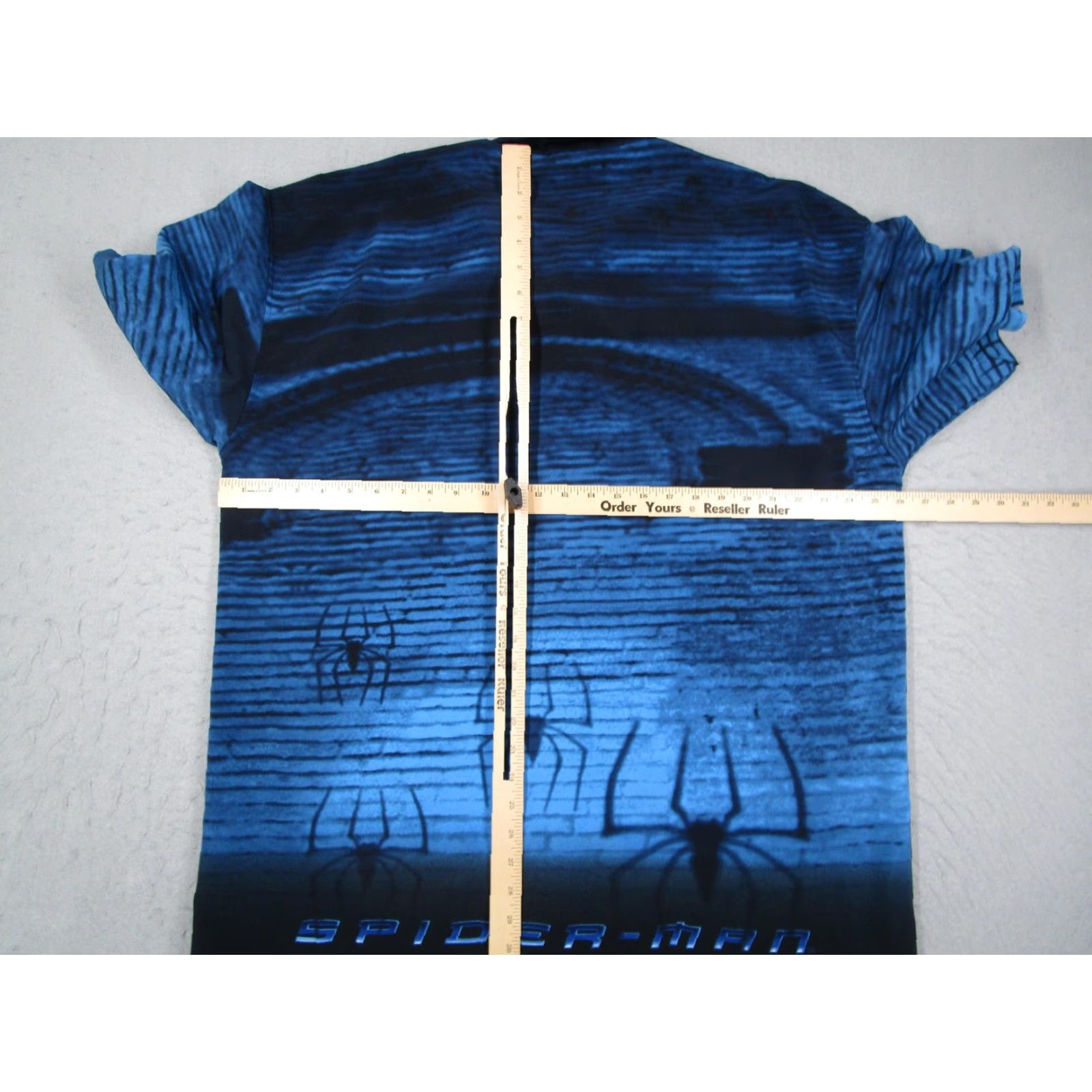 Vintage VINTAGE Spider-Man Shirt Mens XL Blue Marvel Graphic Short Sleeve Button Up Y2K Size US XL / EU 56 / 4 - 6 Thumbnail
