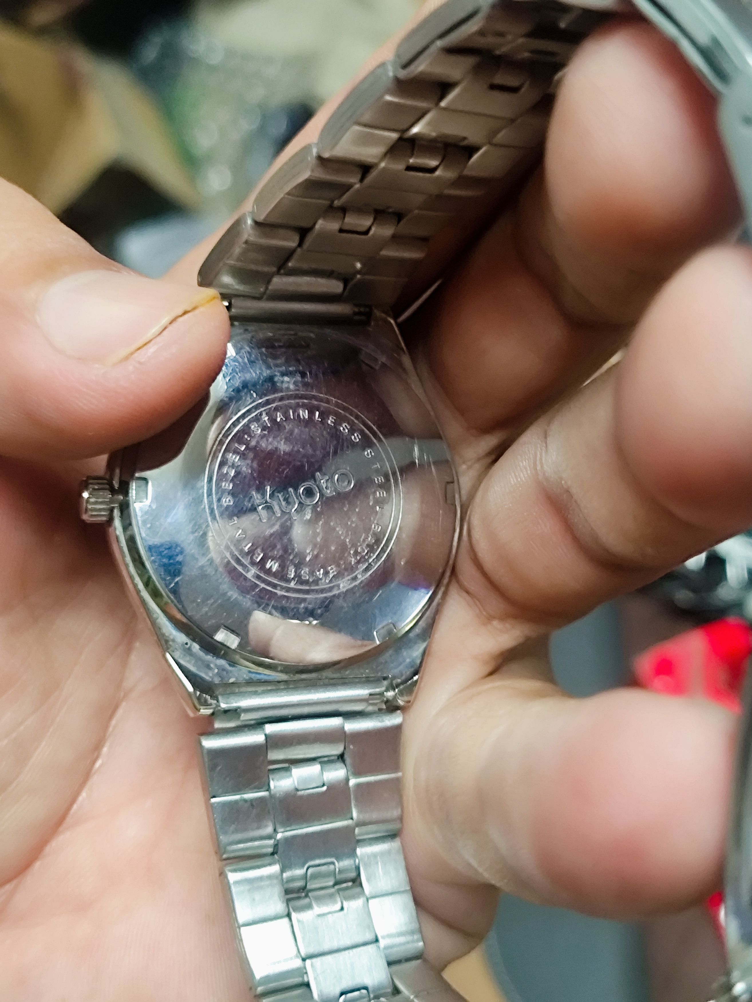 Japanese Brand × Vintage Vintage Kyoto Japan Made Watch (Very rare item) Size ONE SIZE - 3 Thumbnail