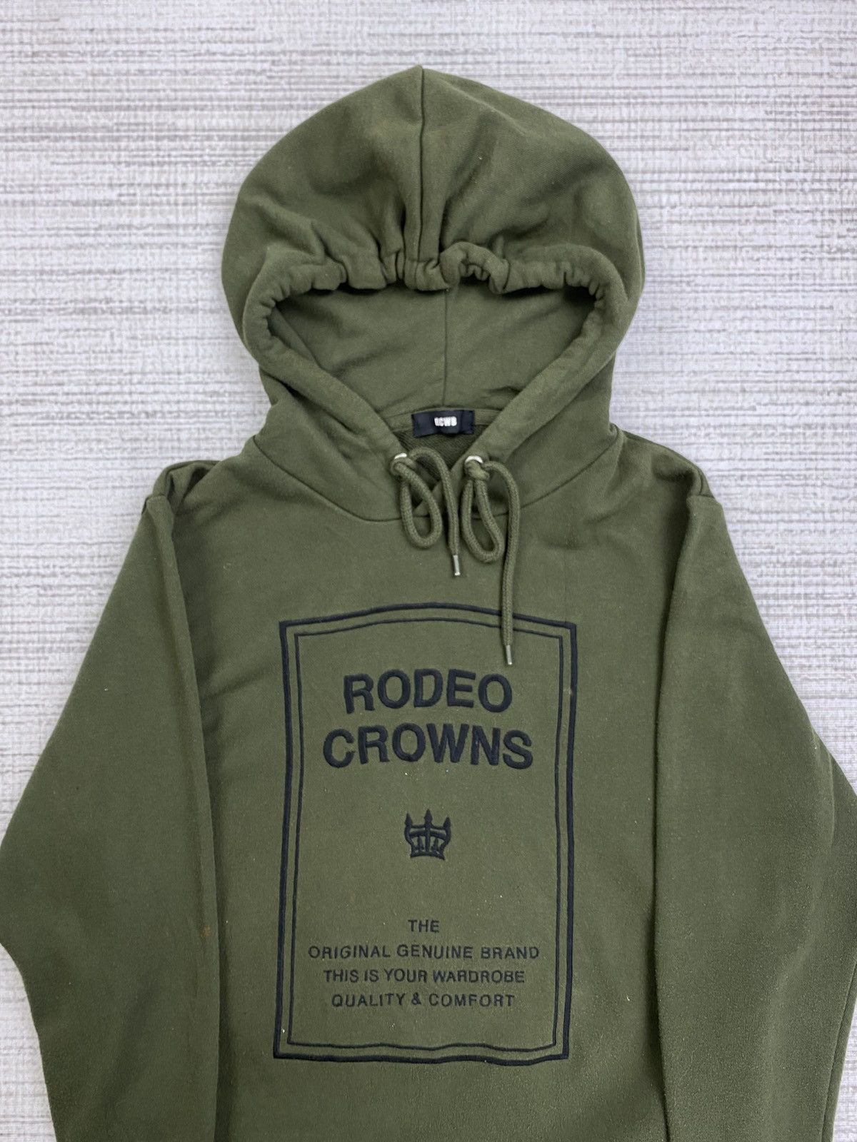 Japanese Brand × Vintage Vintage Rodeo Crown Spellout Hoodie Japanese Brand Size US M / EU 48-50 / 2 - 5 Thumbnail