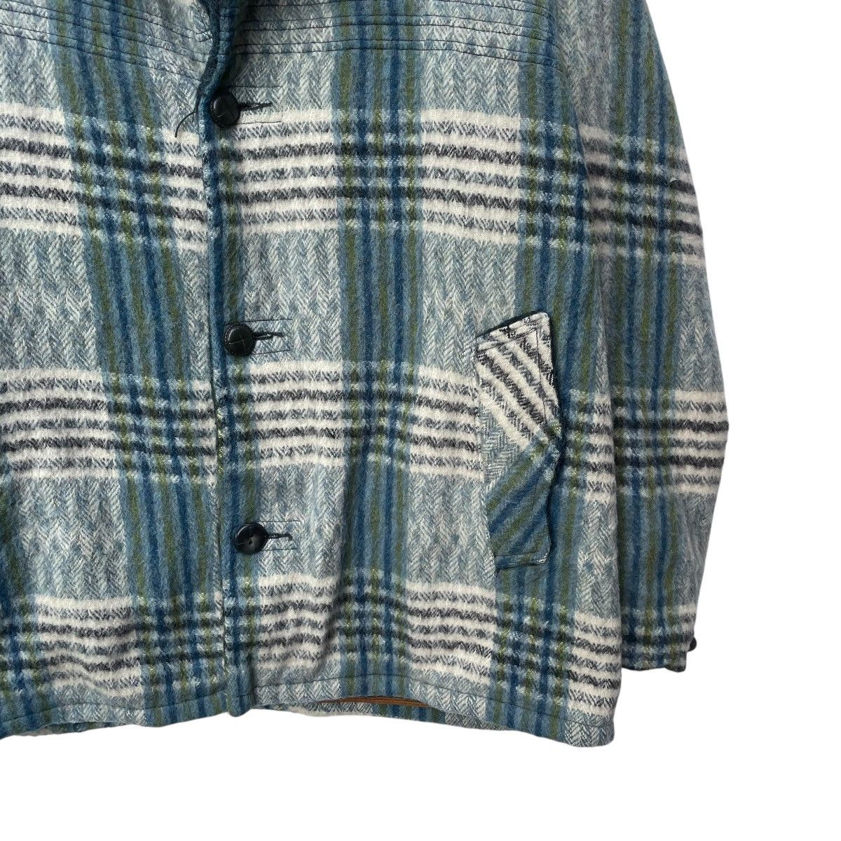 JCPenney × Vintage 💥Vintage TownCraft JC Penney Checked Shearling Blanket Warm Size US L / EU 52-54 / 3 - 5 Thumbnail