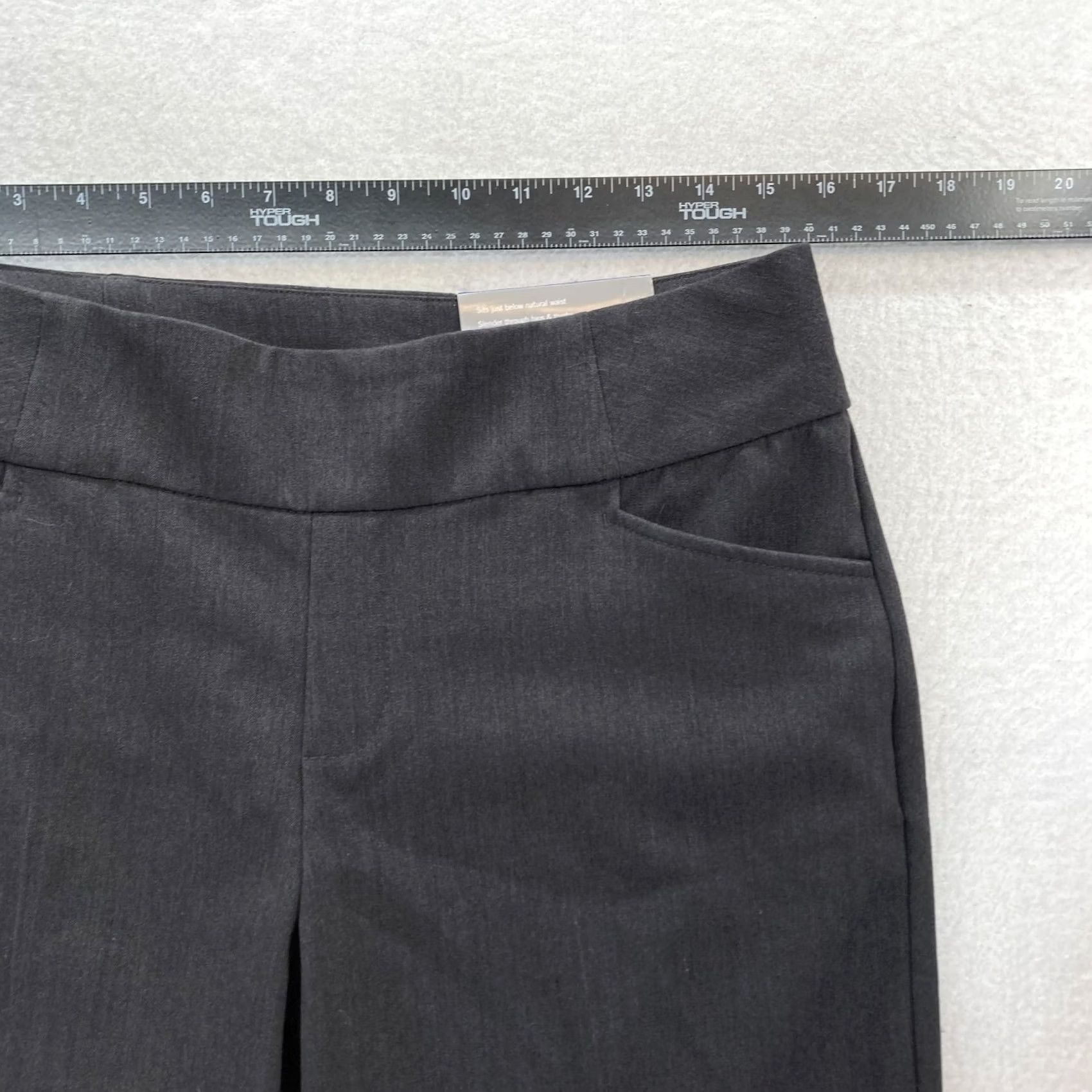 Vintage Christopher Banks Downtown Pant Women's 8 Short Gray Modern Fit Trouser Leg NWT Size 30" / US 8 / IT 44 - 6 Thumbnail