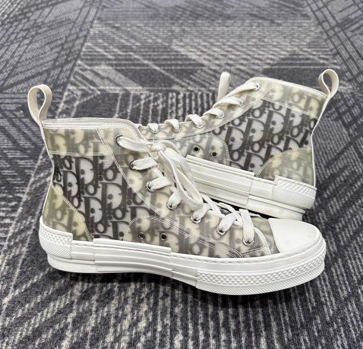 Dior Dior B23 Oblique Printed Casual Shoes J42 Size US 7 / EU 40 - 5 Thumbnail