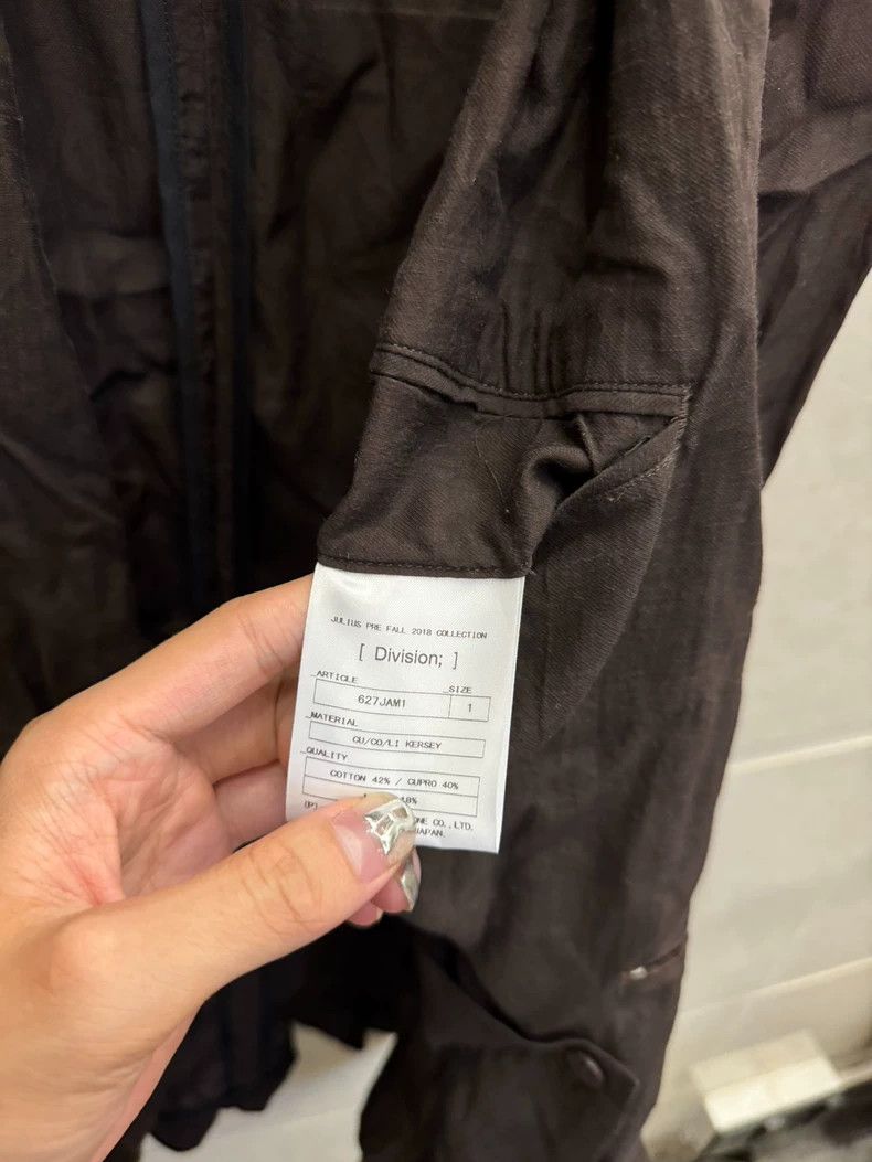 Julius julius Black pleated Taoist robe coat Size S / US 4 / IT 40 - 5 Thumbnail