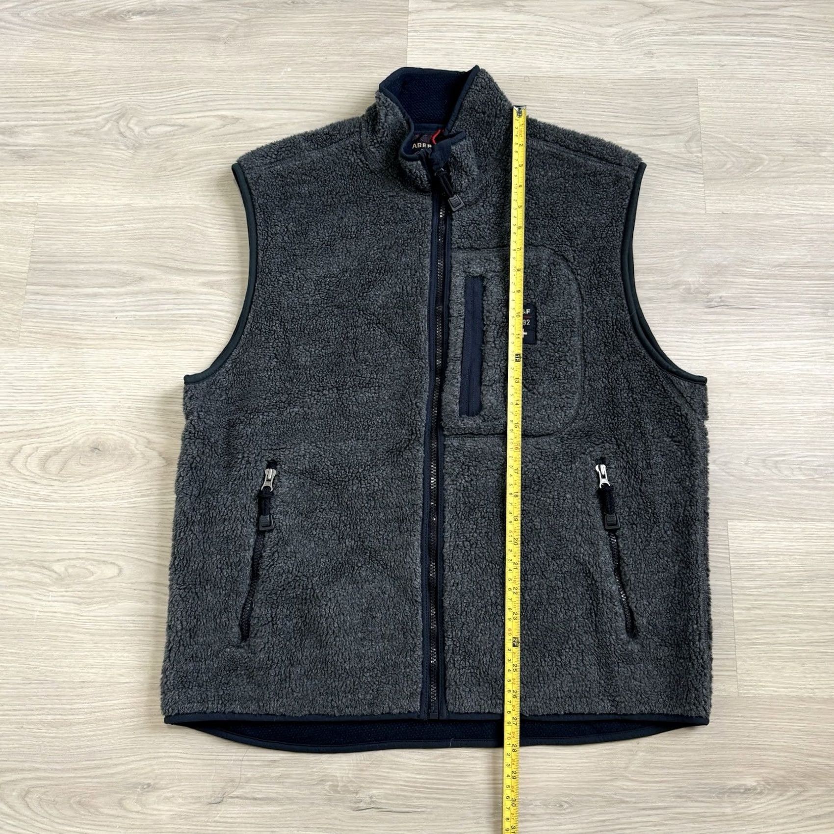 Abercrombie & Fitch VINTAGE Abercrombie & Fitch Jacket Vest Size Large Y2K 90s Full Zip Sherpa Size US L / EU 52-54 / 3 - 3 Thumbnail