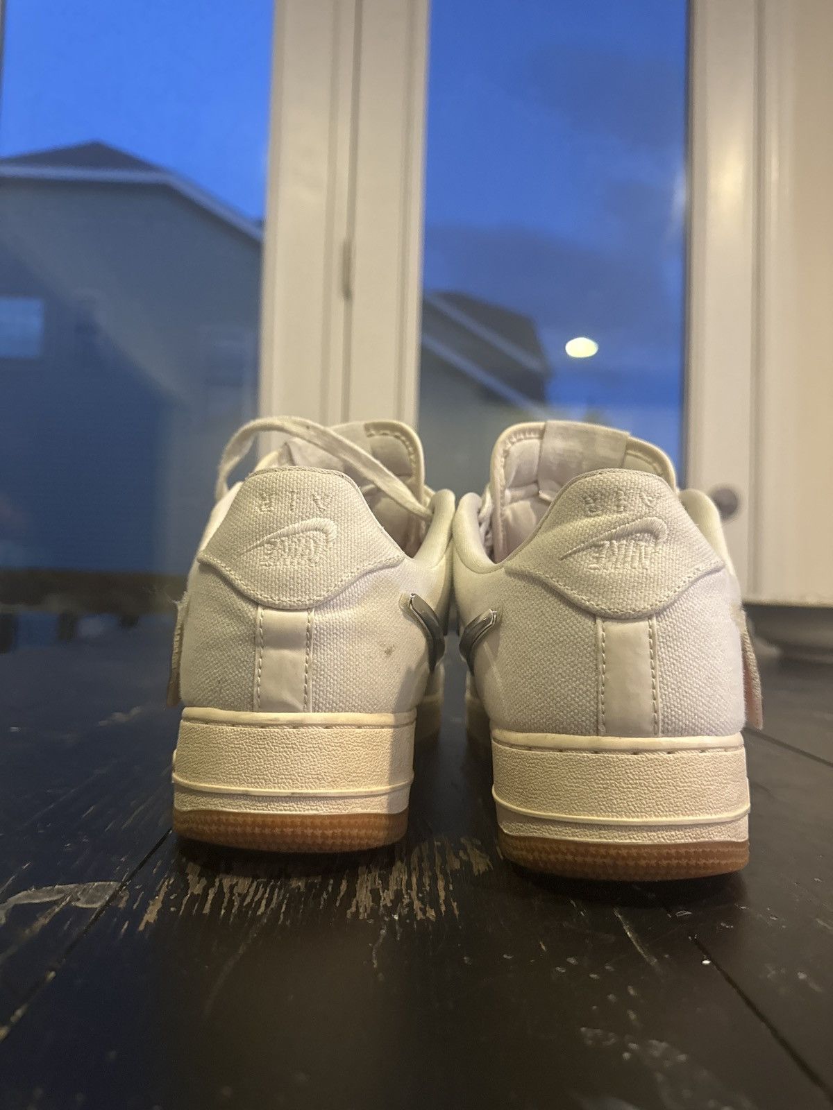 Nike Nike Air Force 1 Low Travis Scott Sail Size 10.5 Size US 10.5 / EU 43-44 - 18 Thumbnail