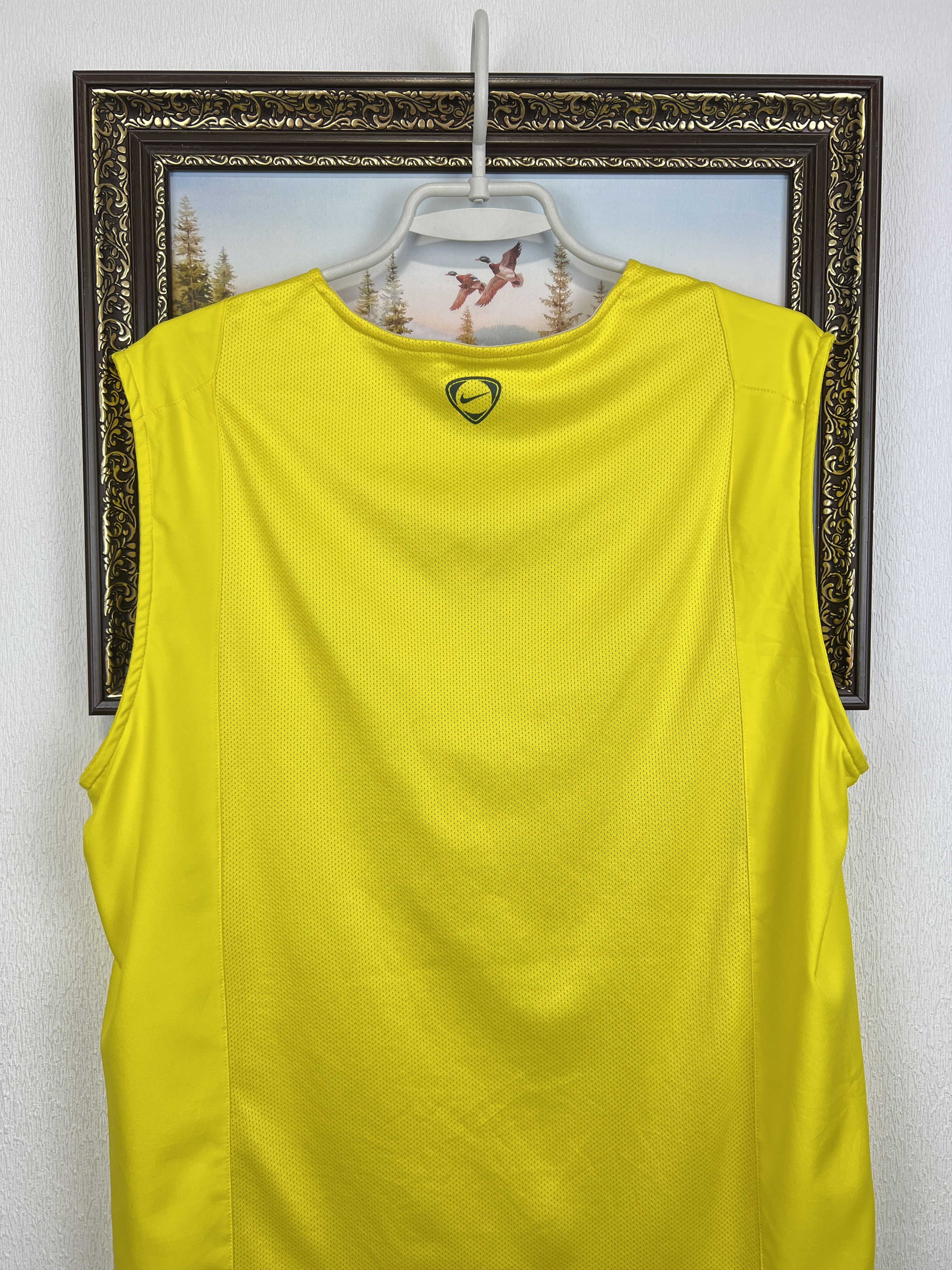 Nike Vintage Brazil Football Train Vest Shirt Jersey Player Issue Size US M / EU 48-50 / 2 - 9 Thumbnail