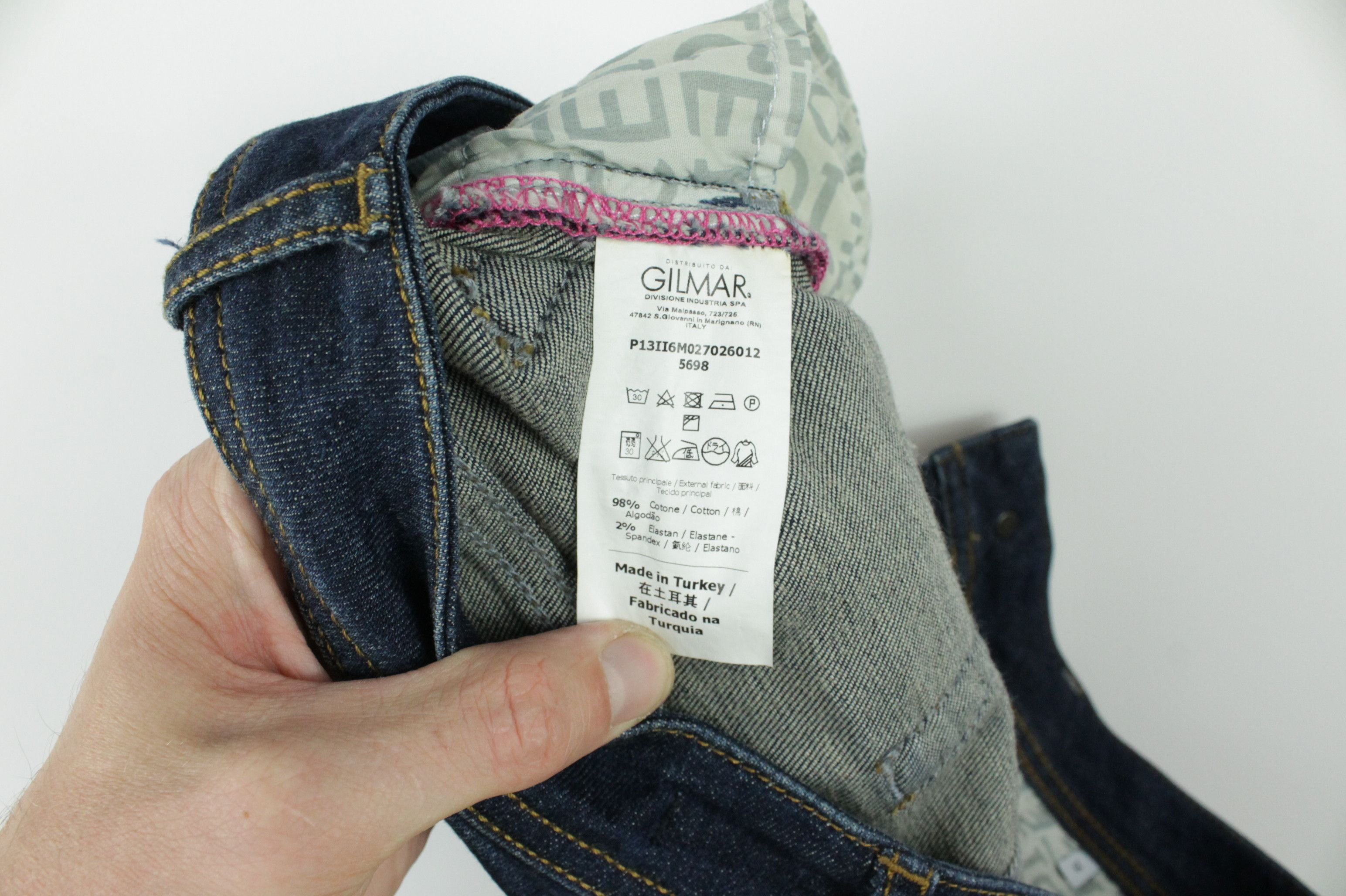 Designer × Iceberg Iceberg Shanghai 27 Slim Fit Blue Women's Jeans Size 29" - 13 Thumbnail