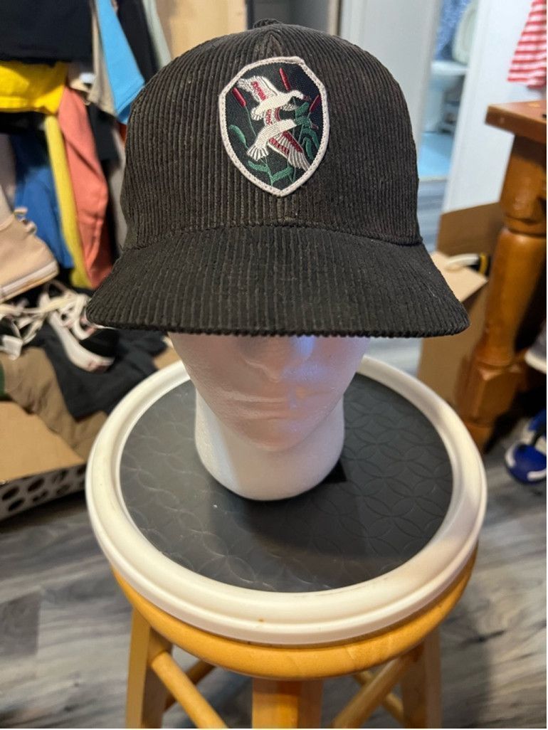 Other Unisex Ducks Unlimited Hat Cap One Size Black Corduroy Hat Size ONE SIZE - 1 Thumbnail