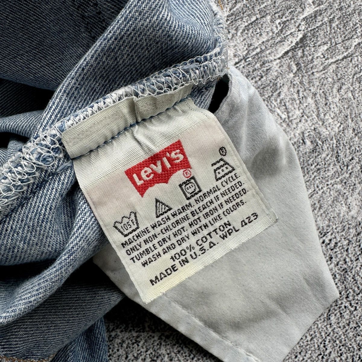 Levi's Men’s Levi’s 501 (Donald Mickey) Custom Made In USA Blue Size US 34 / EU 50 - 12 Thumbnail