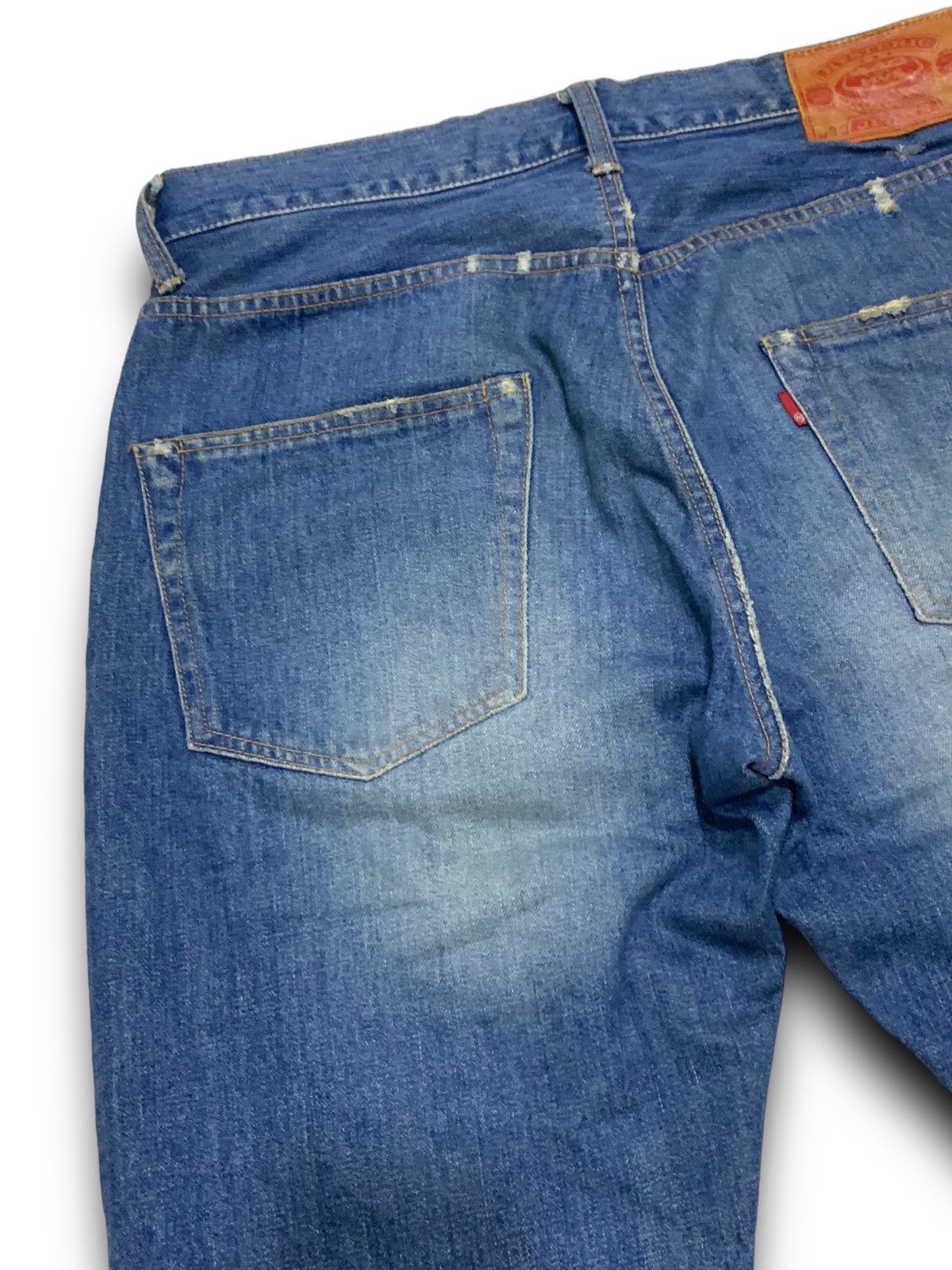 Hysteric Glamour HYSTERIC GLAMOUR DISTRESSED DENIM JAPANESE BRANDS JEANS Size US 34 / EU 50 - 21 Thumbnail