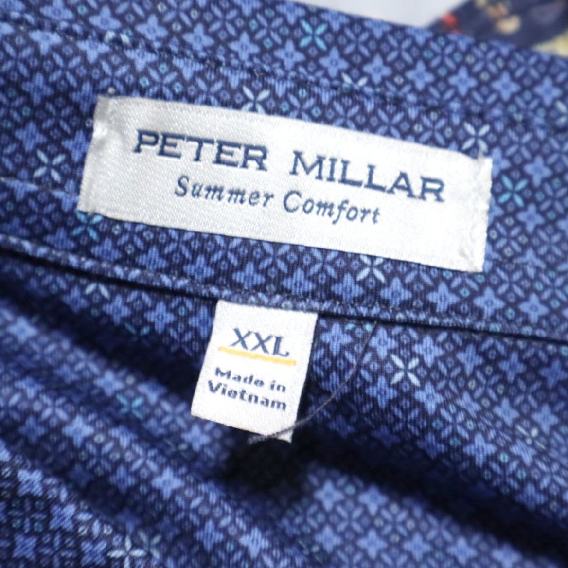 Peter Millar Peter Millar Castellina Performance Jersey Stretch Polo Shirt Navy Men's 2XL Shirt Polo Shirt Men Navy 2XL Castellina Performance Jersey Peter Millar Size US XXL / EU 58 / 5 - 5 Thumbnail