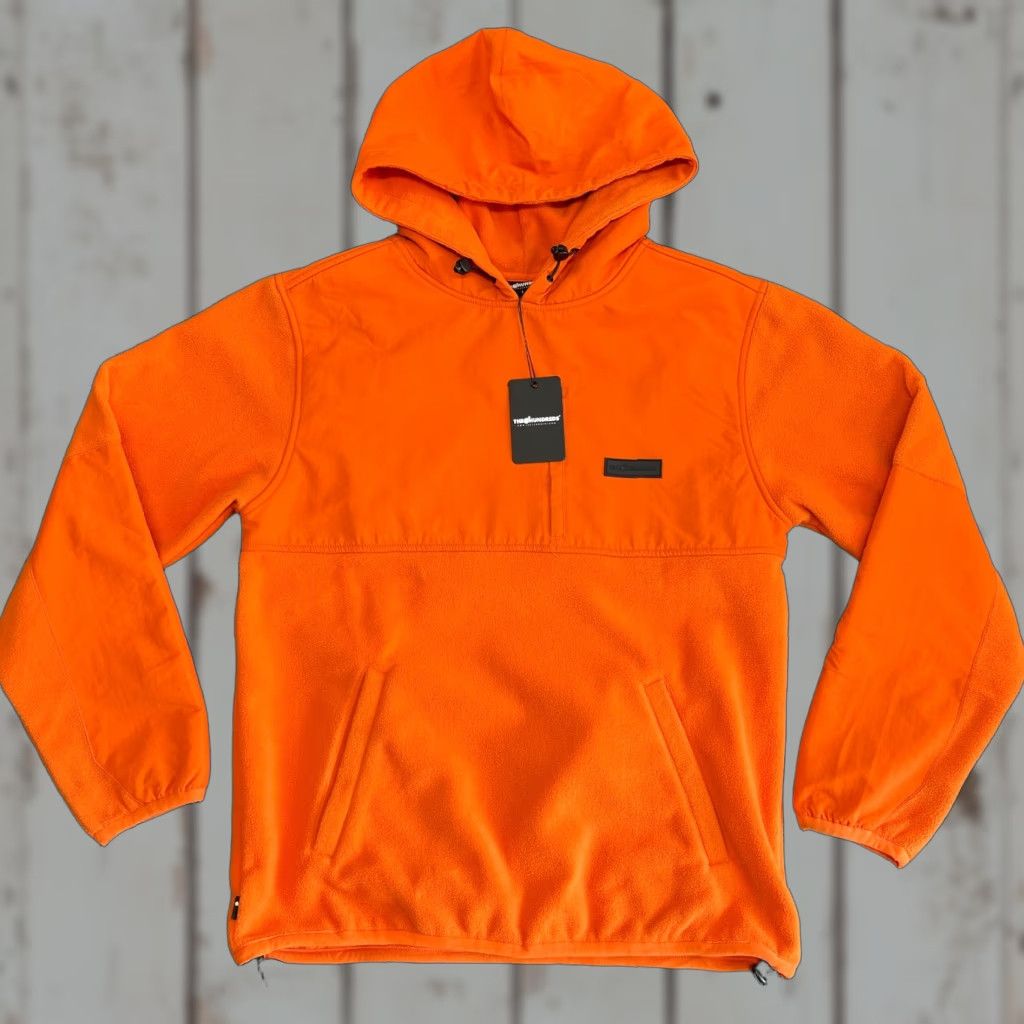 The Hundreds The Hundreds Pullover Hoodie Windbreaker Anorak Fleece Orange S NEW Outdoor Size US S / EU 44-46 / 1 - 1 Thumbnail