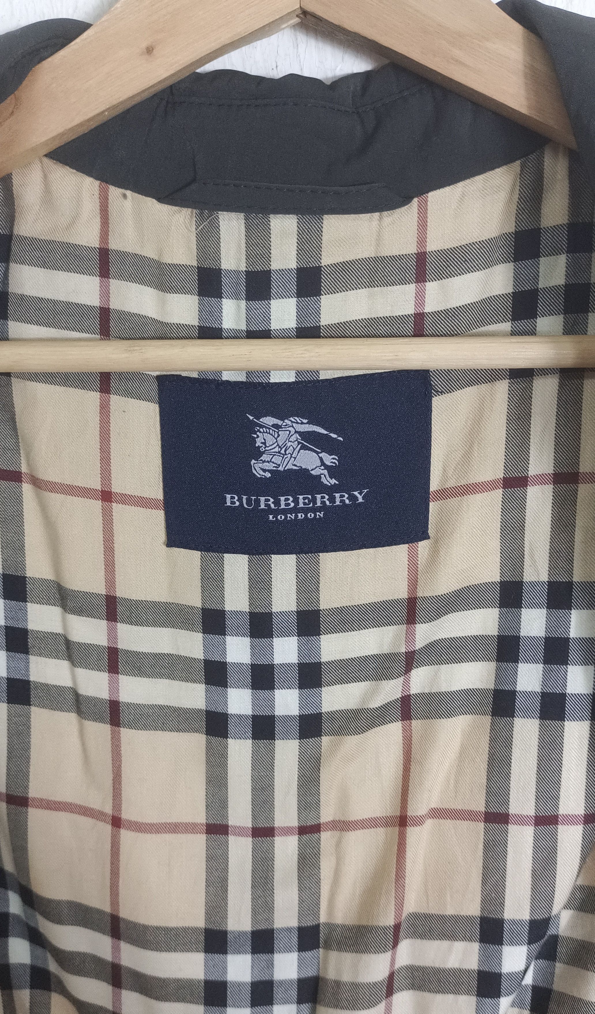 Burberry 90s🔥 Burberry London Nova Check Long Coat Size US L / EU 52-54 / 3 - 8 Thumbnail
