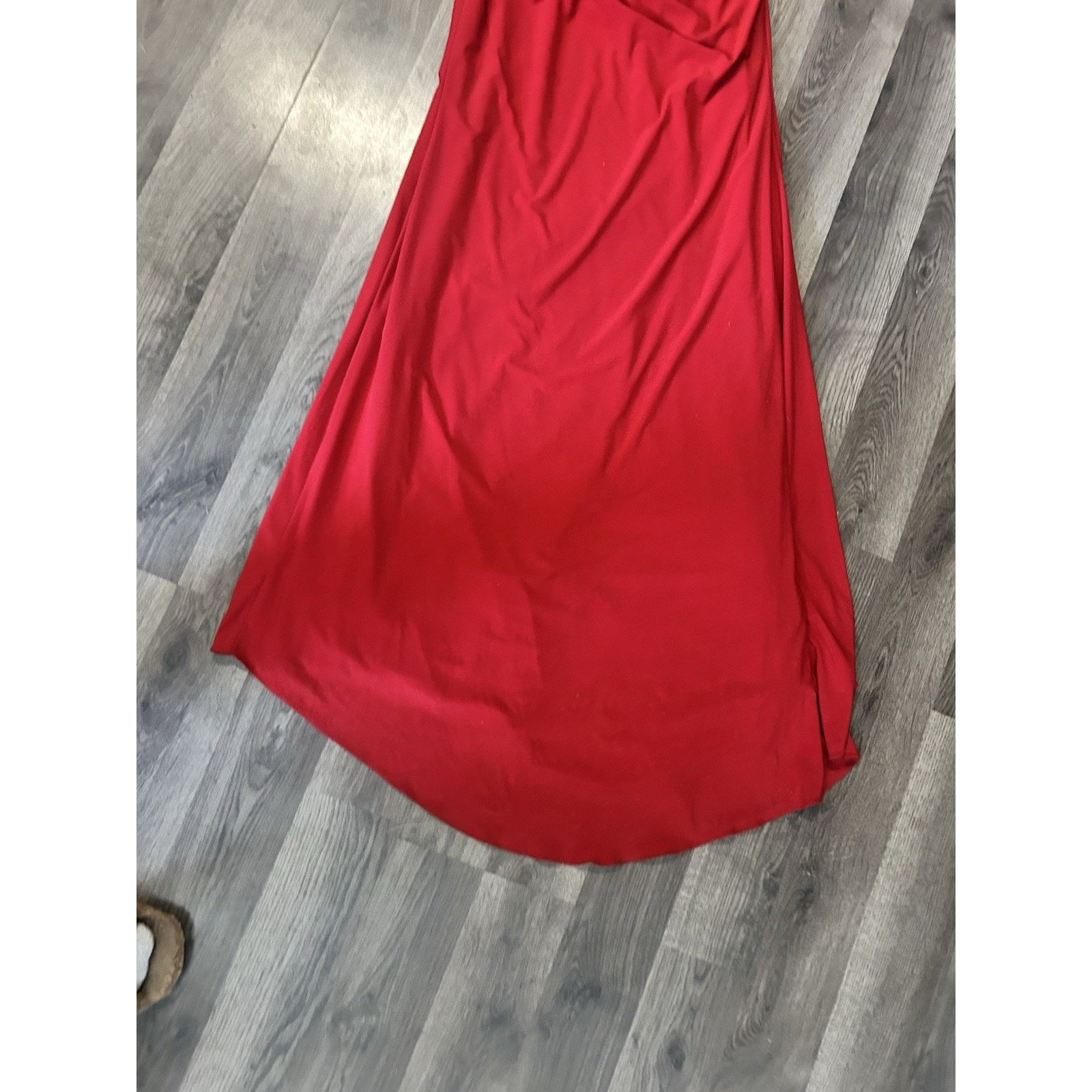 Other J asz Couture size 4 red Strappy Open Side & back Gem Dress Size S / US 4 / IT 40 - 9 Thumbnail