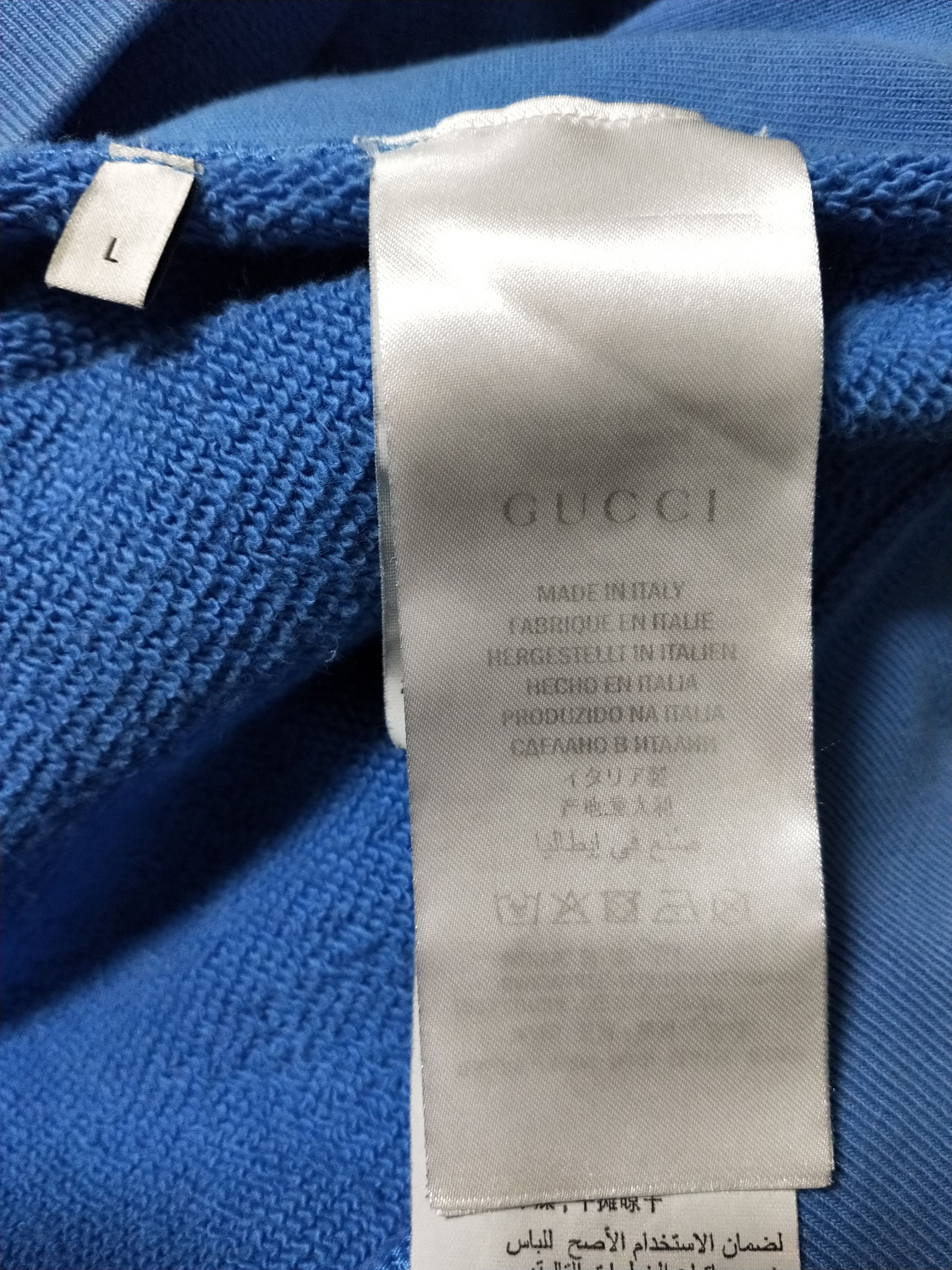 Gucci Blade Logo Sweatshirt Size US L / EU 52-54 / 3 - 5 Thumbnail