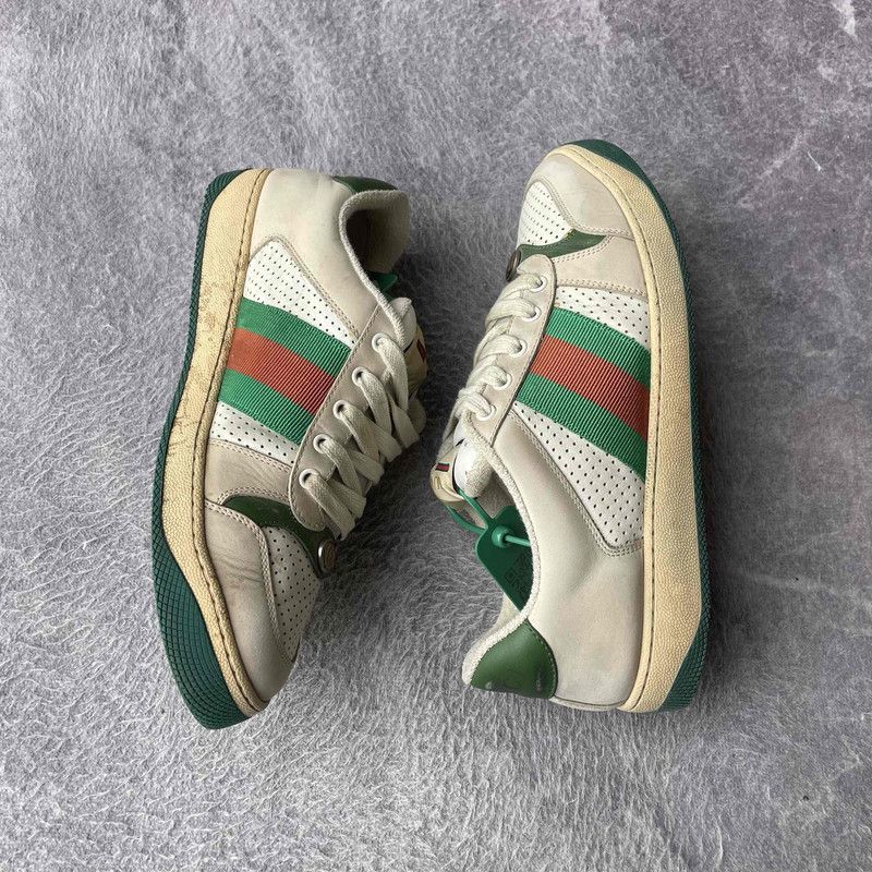 Gucci Gucci Screener Vintage Style Sneakers for Men - Size US 8 / EU 41 - 8 Thumbnail