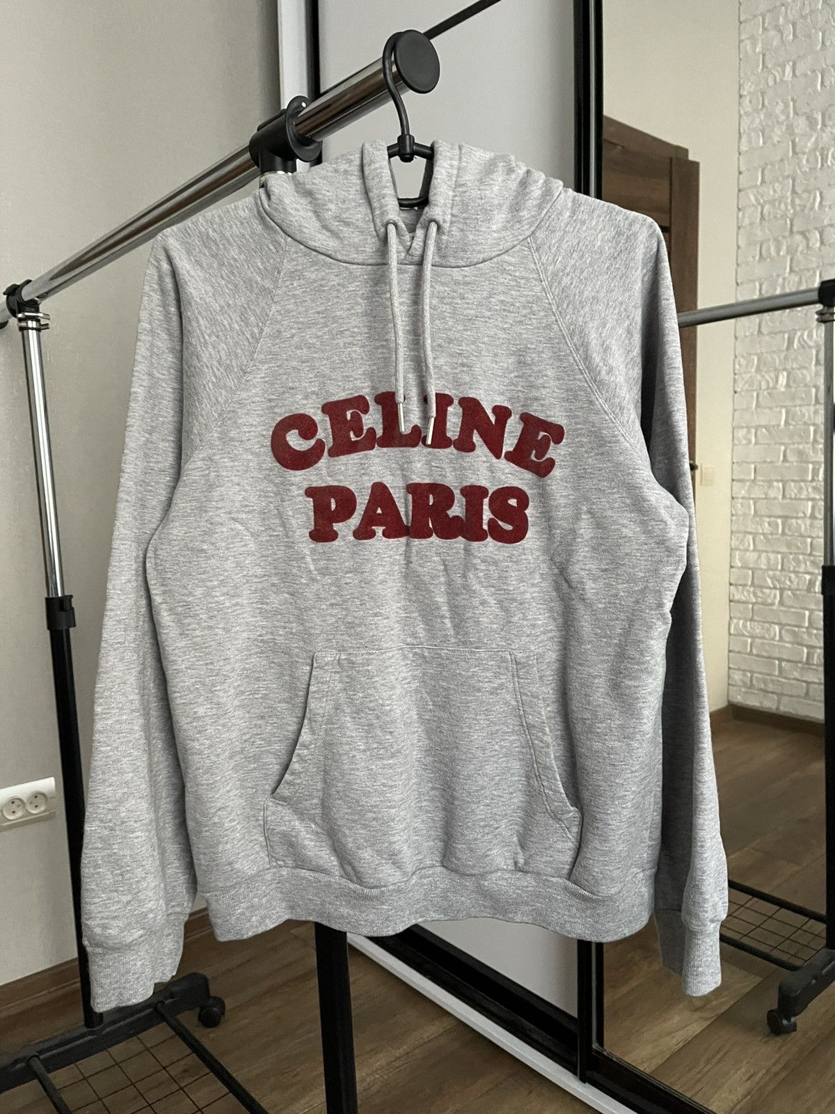 Celine Celine Paris Hoodie Size L / US 10 / IT 46 - 1 Thumbnail