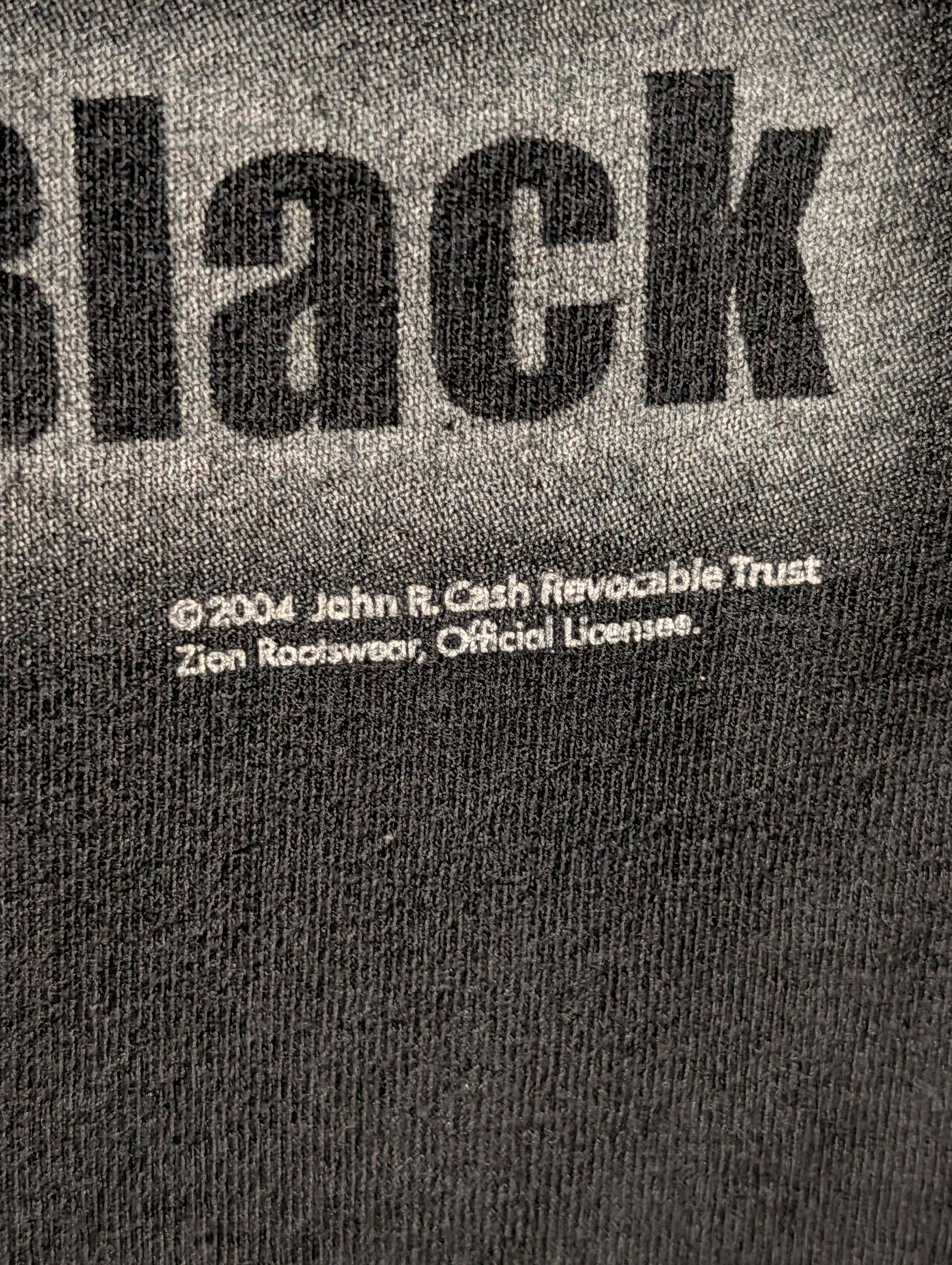 Band Tees Vtg 2004 Johnny Cash Graphic T-Shirt Country Rock Band Tee Size US L / EU 52-54 / 3 - 3 Thumbnail