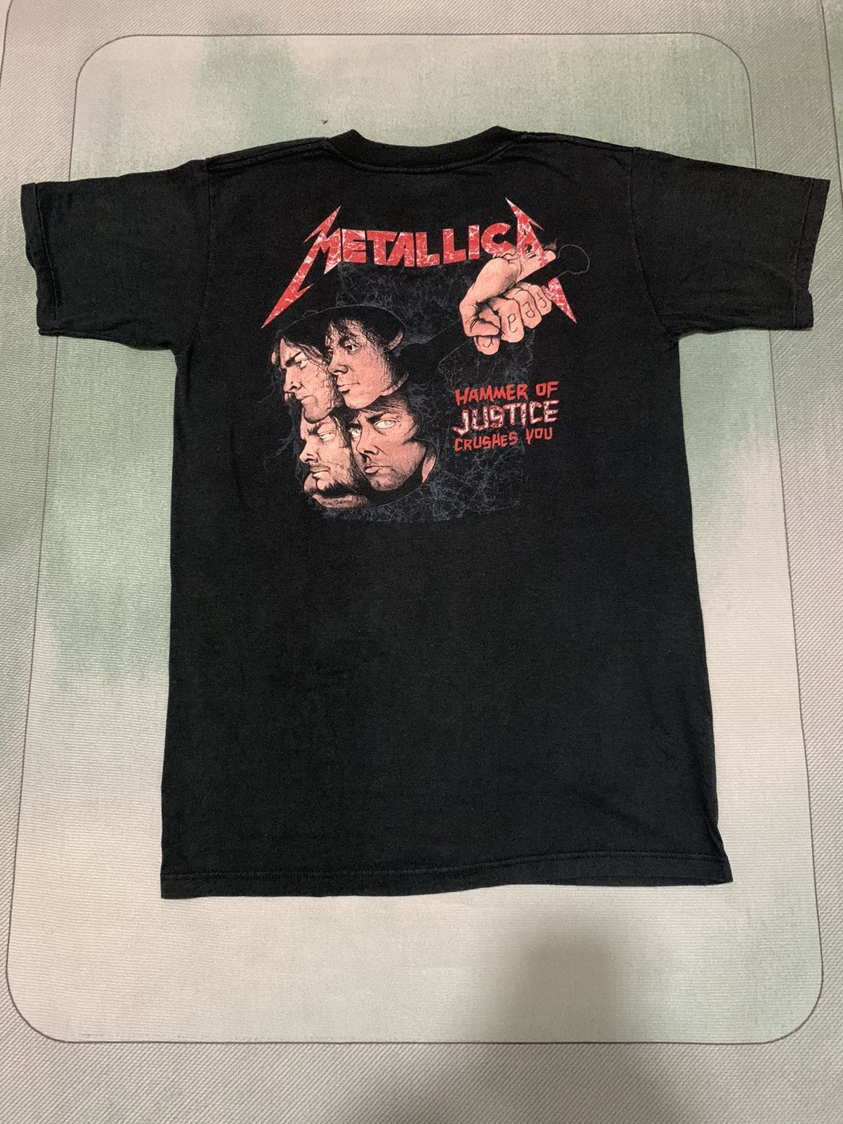 Metallica Vintage 80s Metallica And Justice For All Size US L / EU 52-54 / 3 - 15 Thumbnail