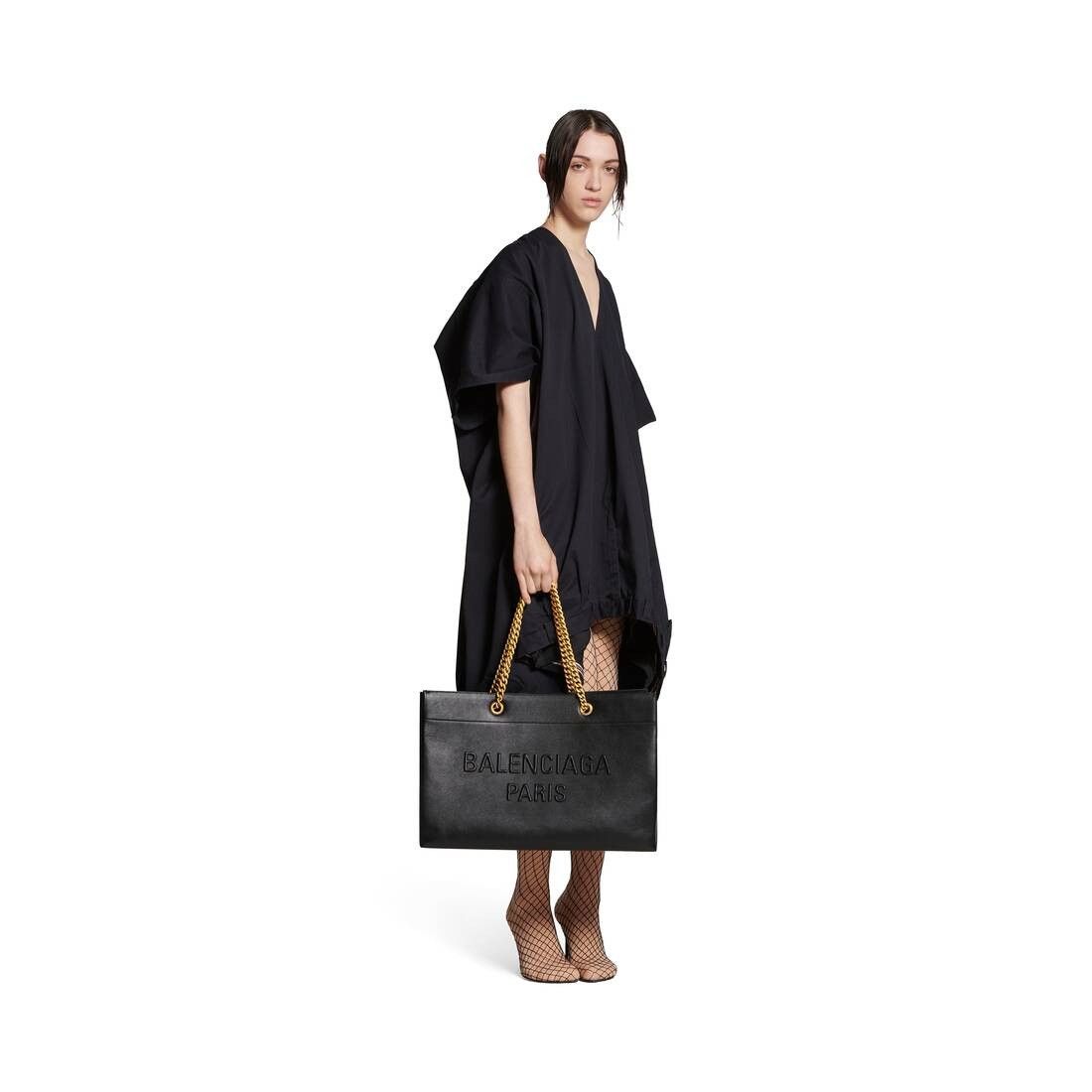 Balenciaga o1mt1gz0824 Size: OS / Duty Free Medium Tote Bag in Black Size ONE SIZE - 3 Thumbnail