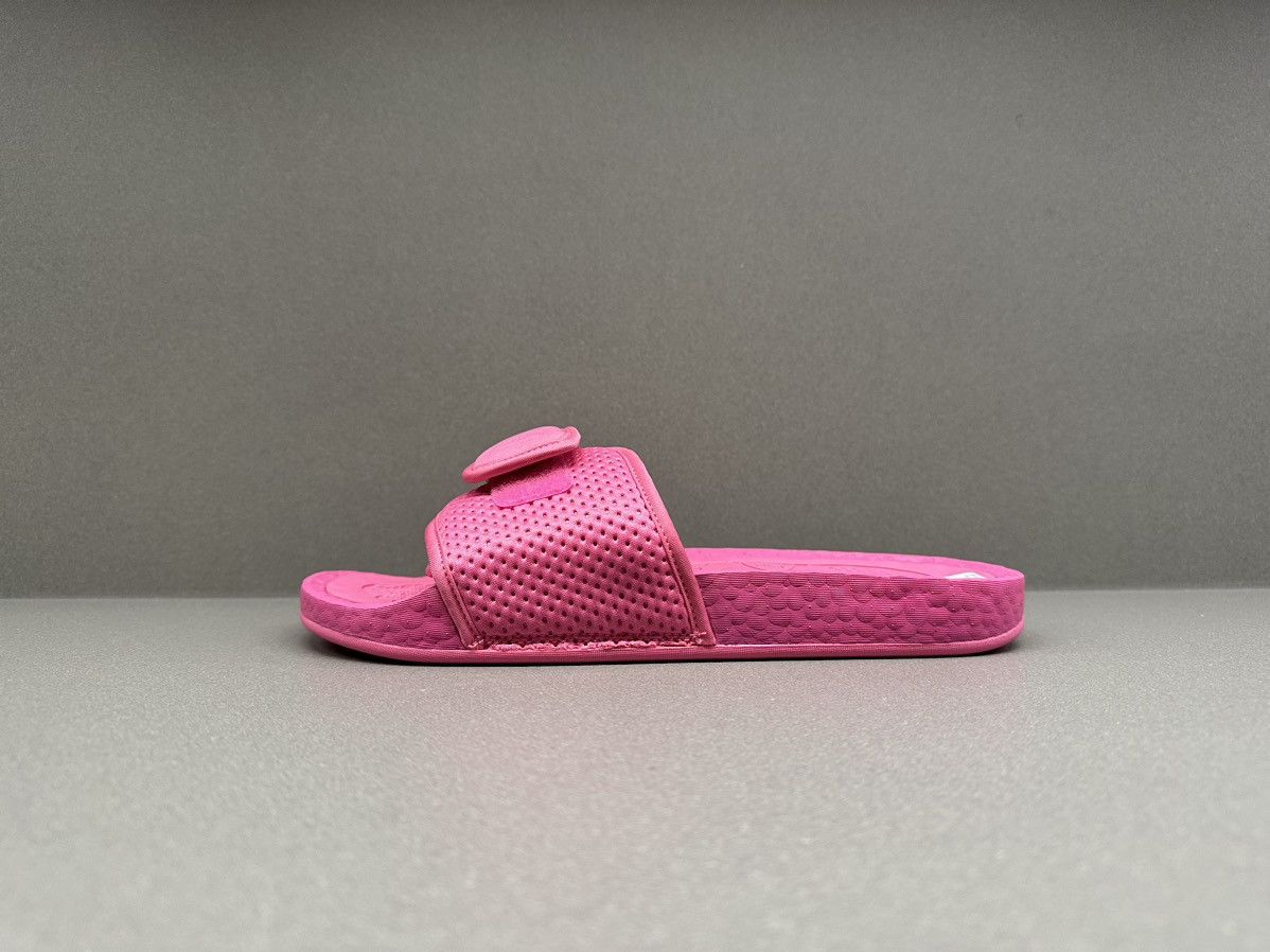 Adidas × Pharrell Adidas Boost Slide Pharrell Semi Solar Pink Size US 7 / IT 37 - 5 Thumbnail
