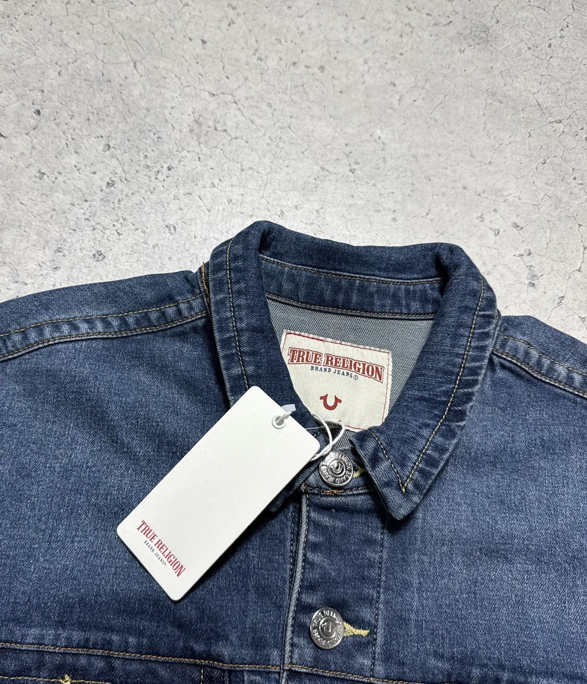 True Religion True Religion New Vintage Denim Jacket Size S Multi Logo Size US S / EU 44-46 / 1 - 7 Thumbnail