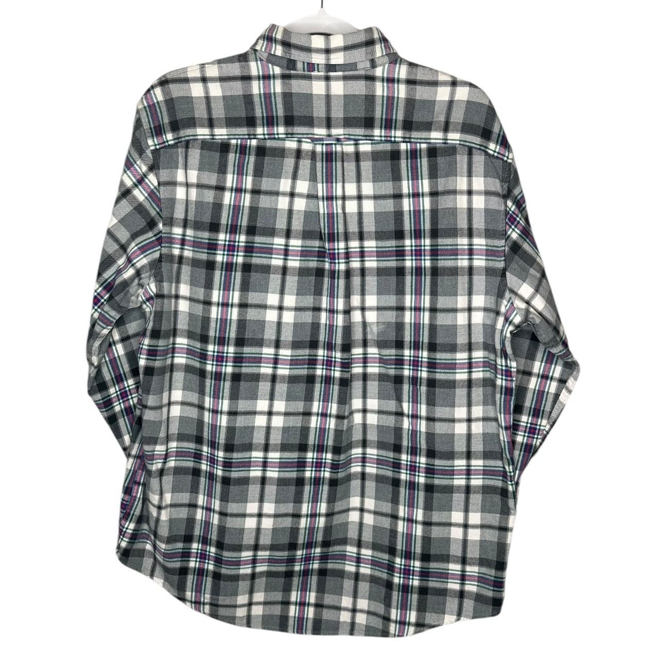 Lands' End Lands’ End Men’s L Plaid Button-Down Long Sleeve Shirt Size US L / EU 52-54 / 3 - 3 Thumbnail