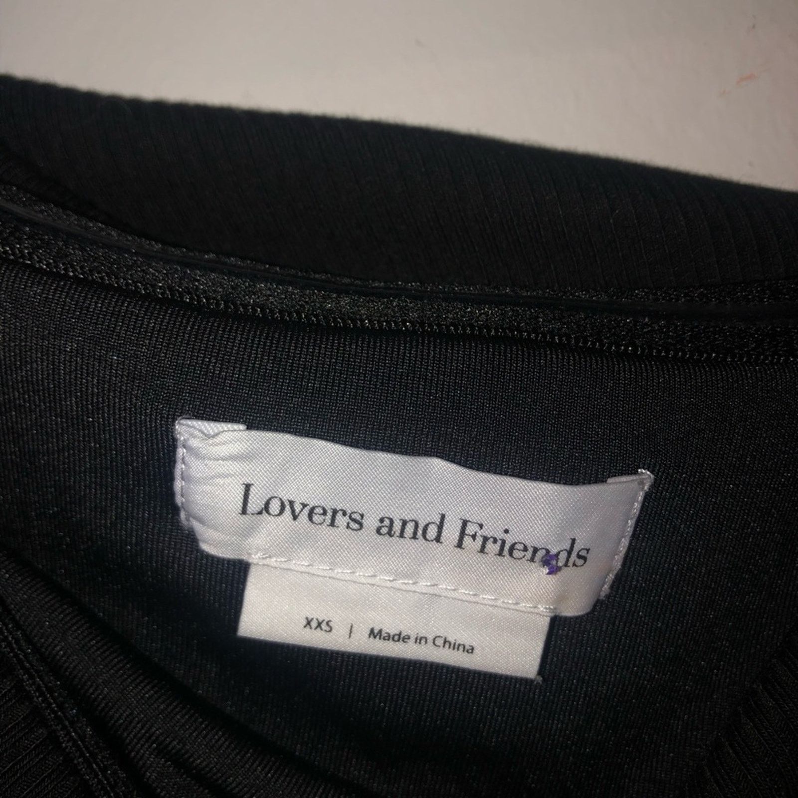 NBDN Nobrandedon Lovers and friends thing bodysuit drape shoulder. Size XXS / US 00 / IT 34 - 5 Thumbnail
