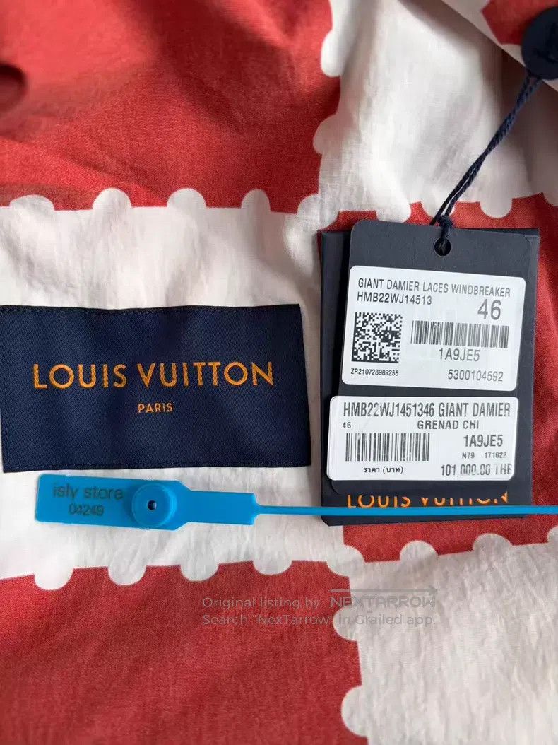 Louis Vuitton Louis Vuitton GIANT DAMIER Strap Windbreak Checker Jacket Size US L / EU 52-54 / 3 - 6 Thumbnail