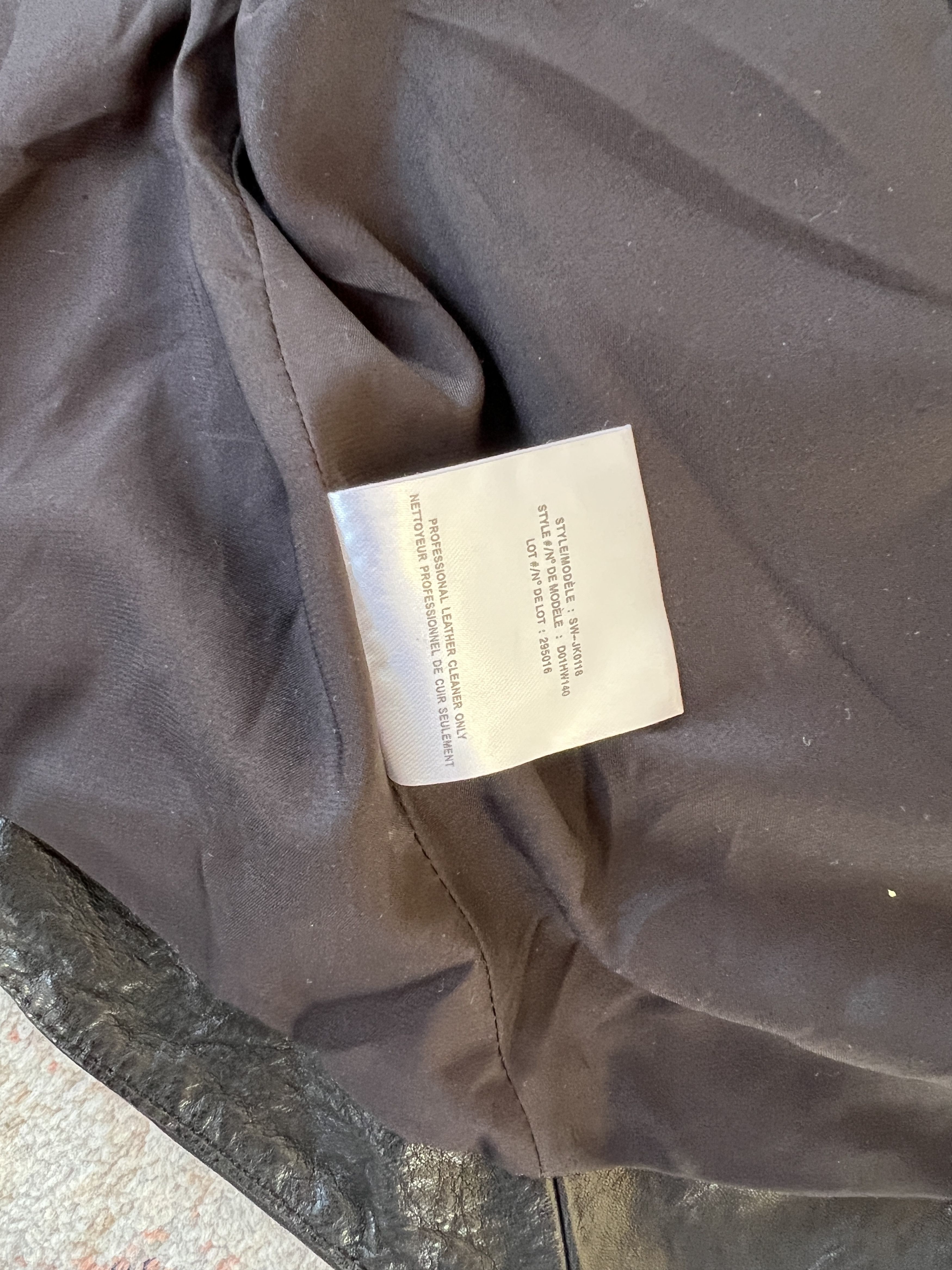 Helmut Lang Helmut Lang Leather Jacket Size M / US 6-8 / IT 42-44 - 8 Thumbnail