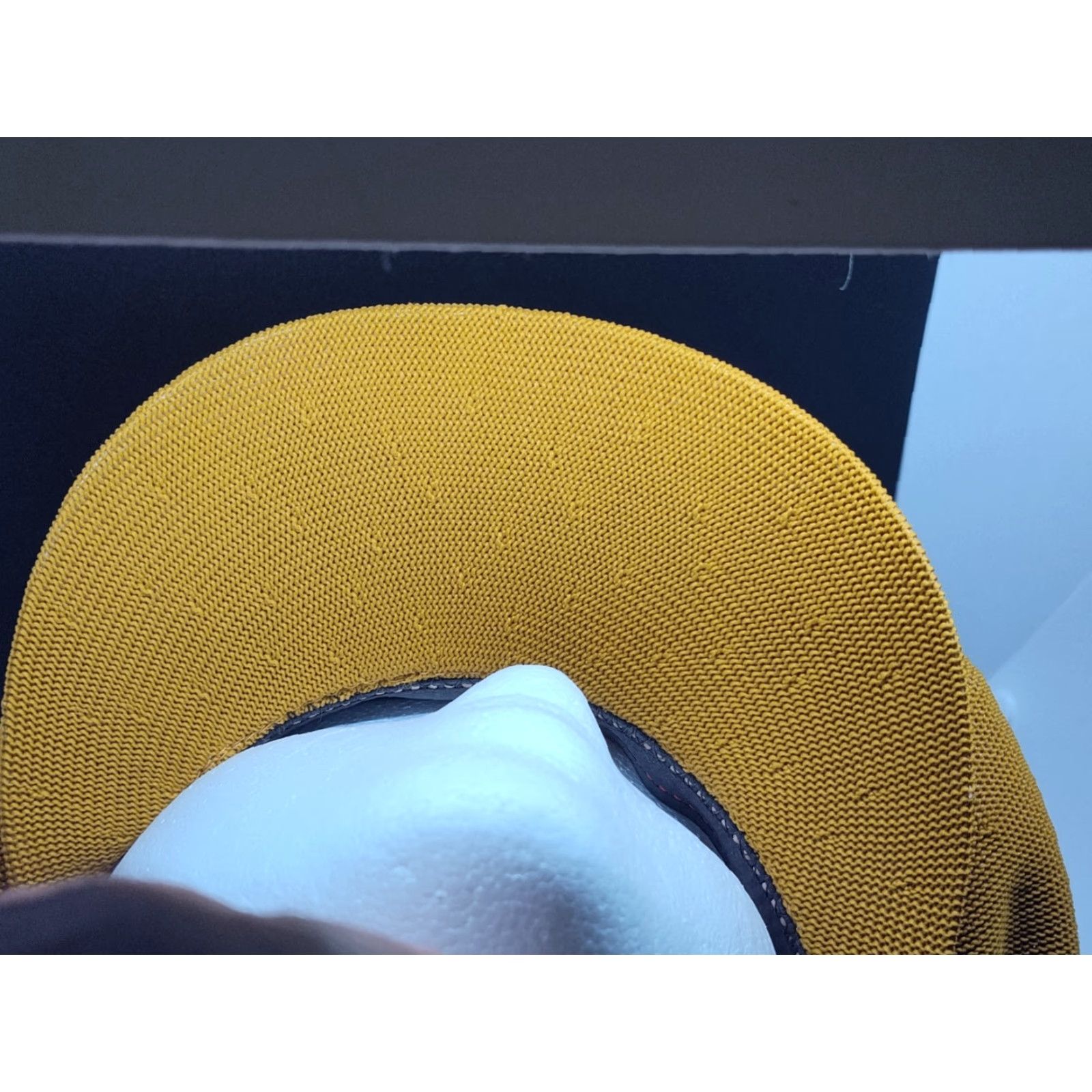 Vintage VINTAGE 1960s Newsboy Hat Yellow Size 6 7/8 Casual Retro Hippy Unbranded US Size ONE SIZE - 7 Thumbnail