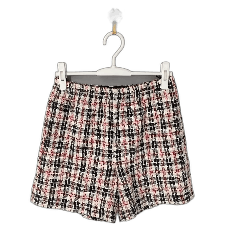 Gucci gucci woven checkered shorts in black and red Size US 42 / EU 58 - 1 Thumbnail