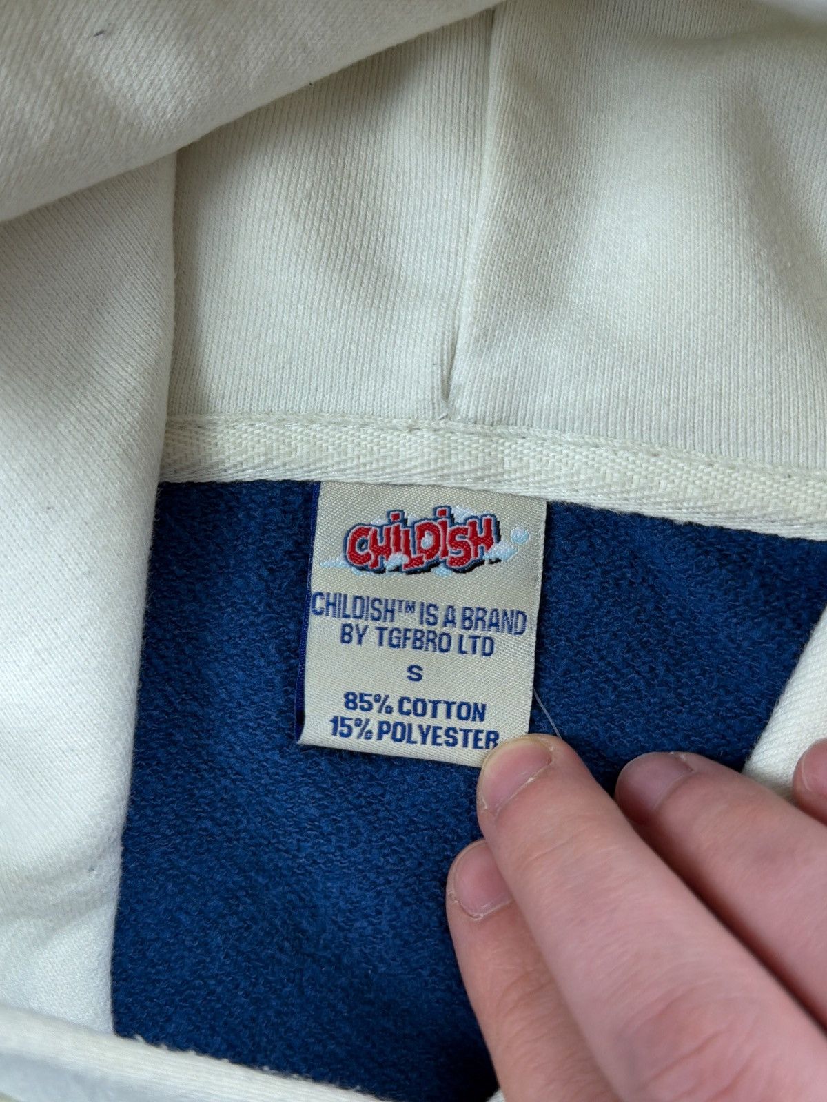 Vintage Vintage Hoodie Childish Size US S / EU 44-46 / 1 - 6 Thumbnail