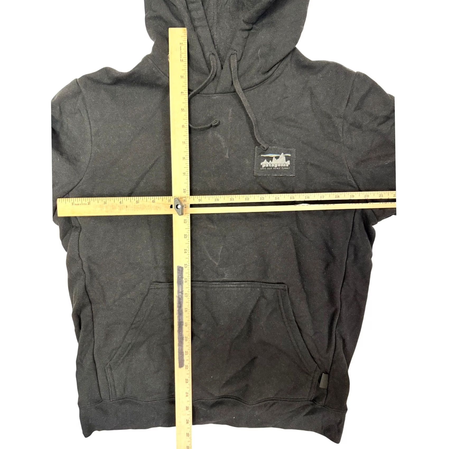 Patagonia VINTAGE Patagonia Uprisal Hoody Ink Black Mens Medium Pullover Sweatshirt Size US M / EU 48-50 / 2 - 3 Thumbnail