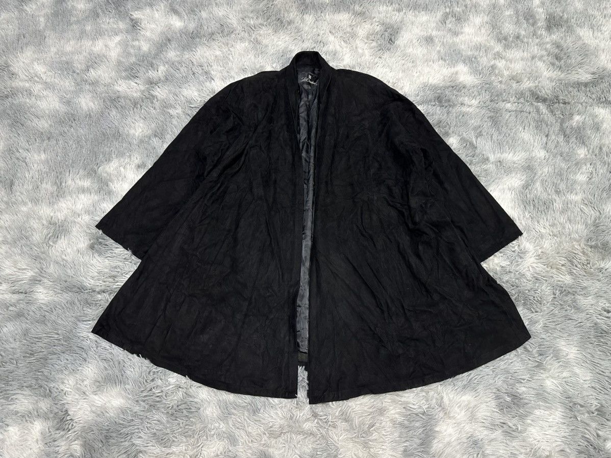 Japanese Brand 🔥Japanese Lui Chantant Sheepskin Suede Coat Shawl Collar Size US XL / EU 56 / 4 - 6 Thumbnail
