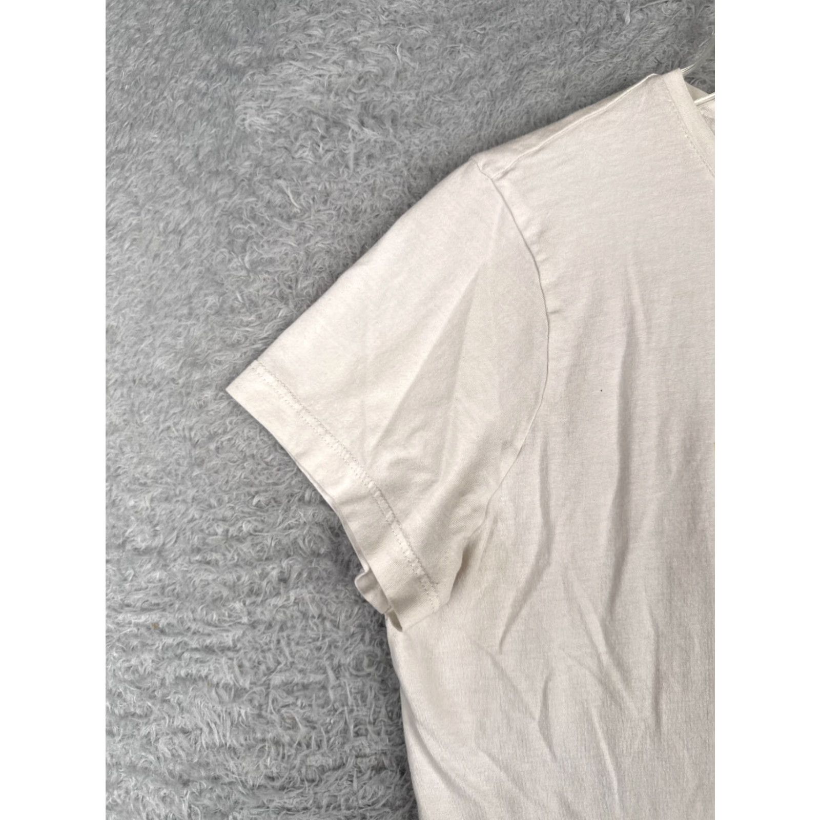 Ralph Lauren VINTAGE Lauren Ralph Lauren Shirt Women Large White Sequin Logo Short Sleeve Casual Beach 90s Size L / US 10 / IT 46 - 3 Thumbnail